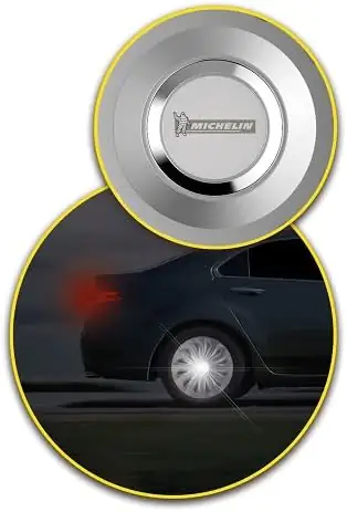 Michelin Radzierblenden Monique 38 cm (15 Zoll) silber 4 Stück