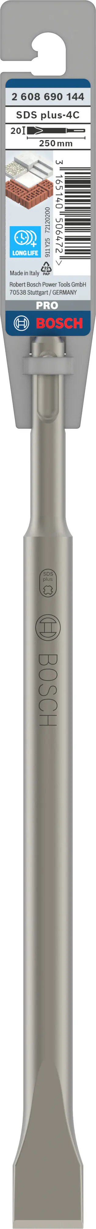 Bosch PRO SDS plus-4C Flachmeißel 20 x 250 mm