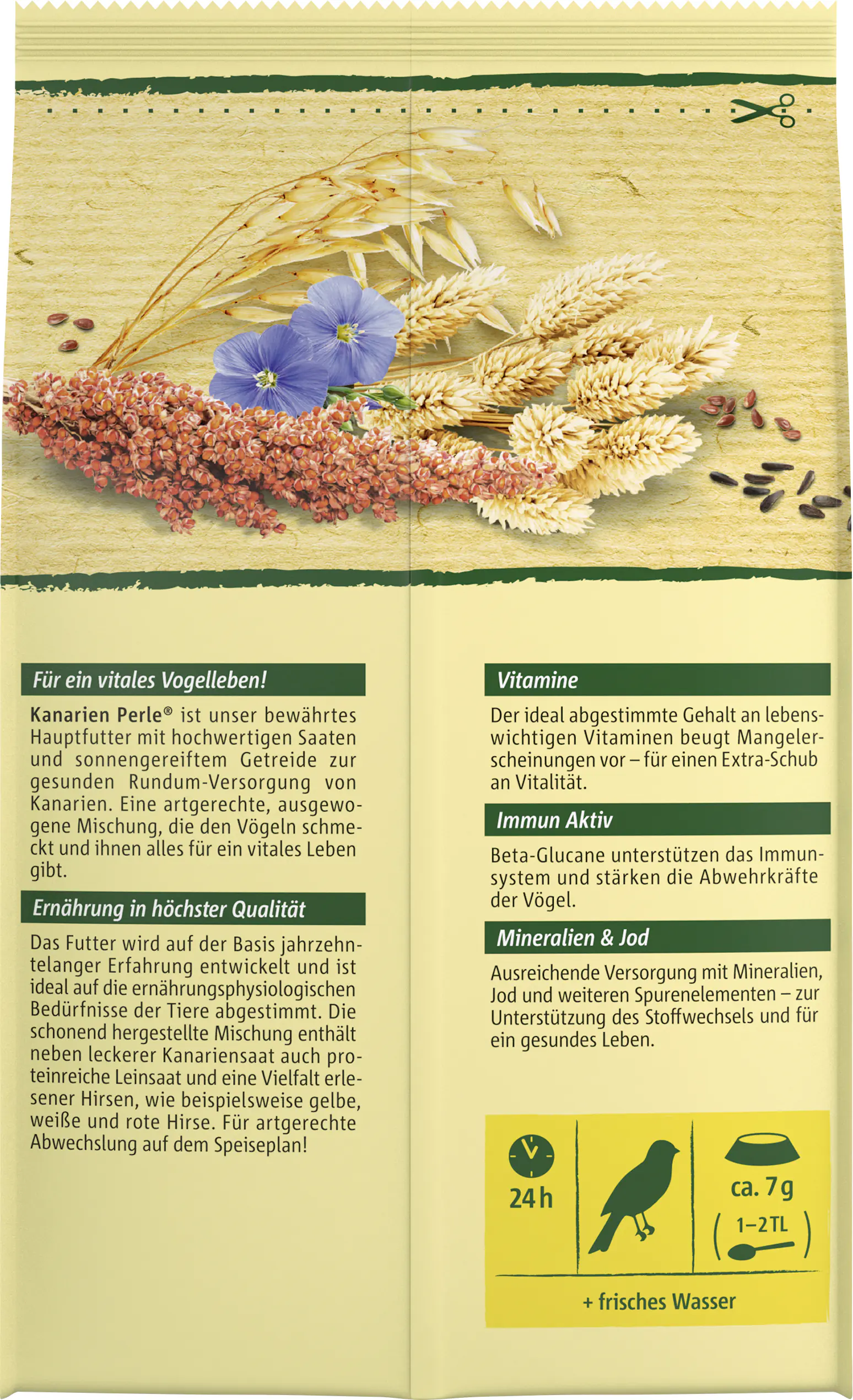 Vitakraft Vogelfutter Perle 500 g