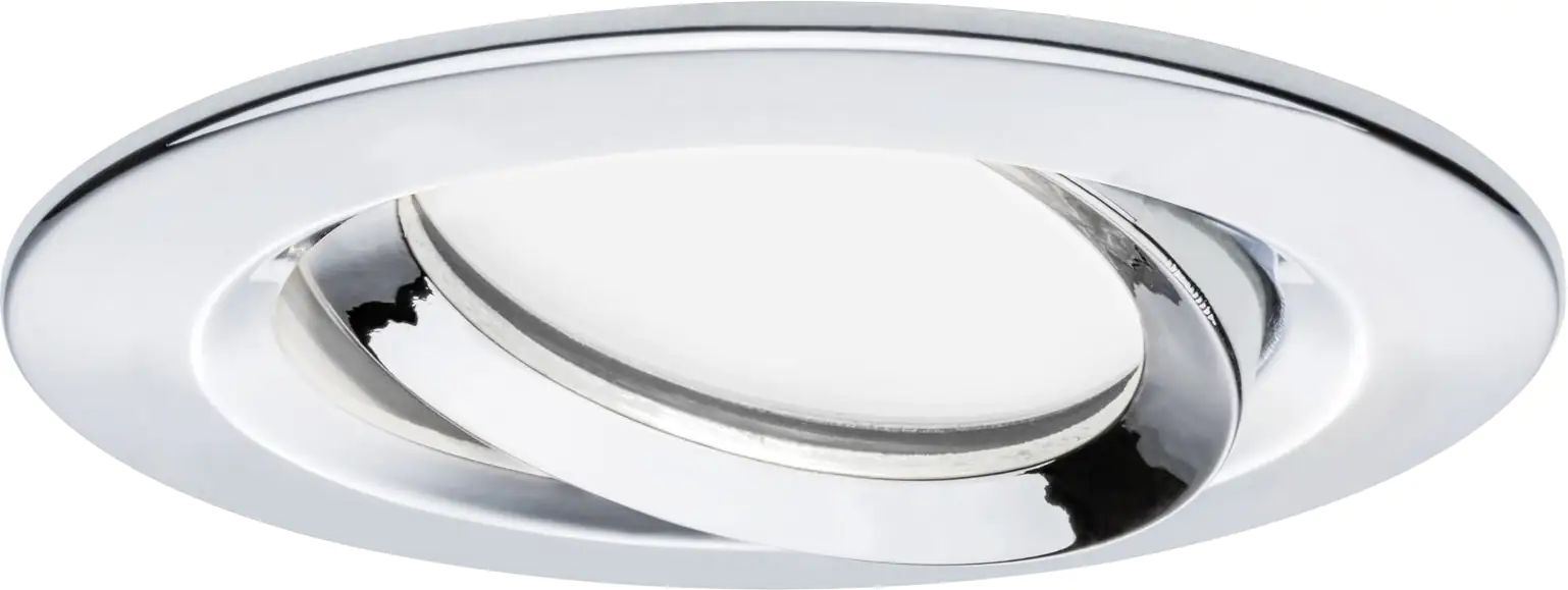 Paulmann LED Einbauleuchte Nova 3er-Set chrom schwenkbar Ø 9,3 cm Paulmann LED Einbauleuchte Nova 3er-Set chrom schwenkbar Ø 9,3 cm