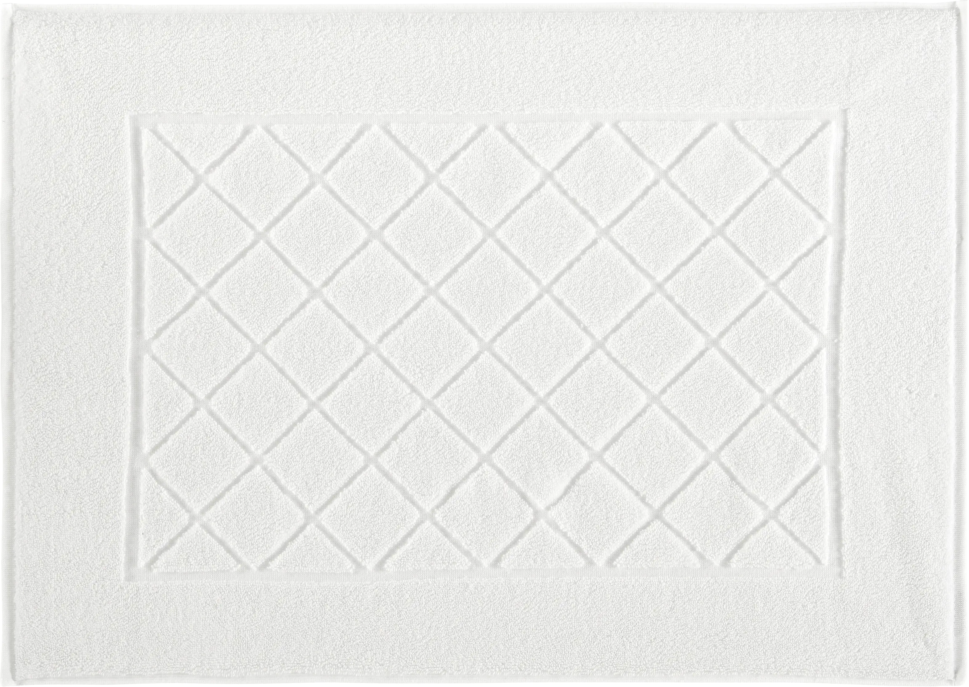 Kleine Wolke Frottiervorleger Bridge weiß, 50x 70 cm Kleine Wolke Frottiervorleger Bridge weiß, 50x 70 cm