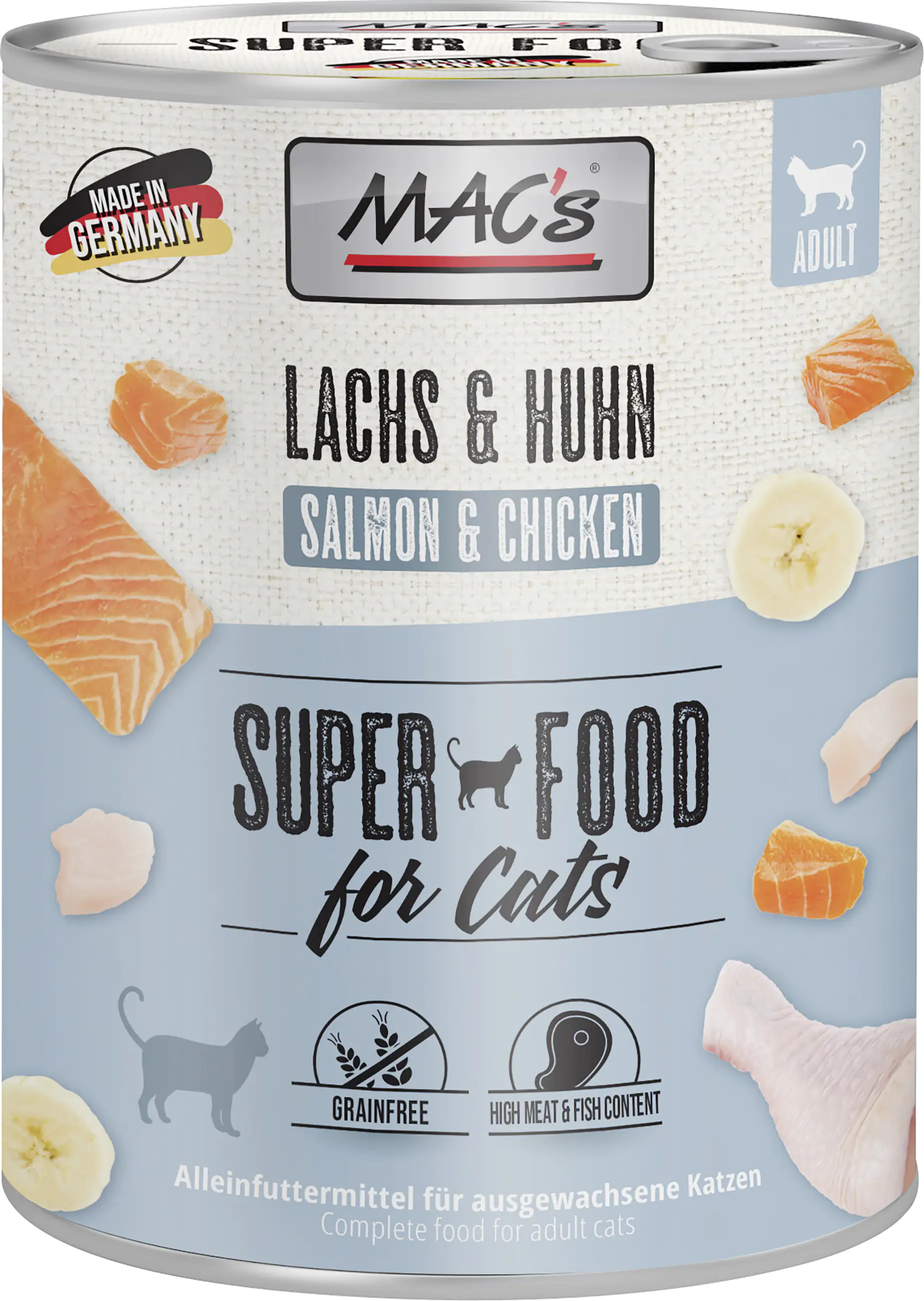 Macs Cat Lachs & Hühnchen 800 g