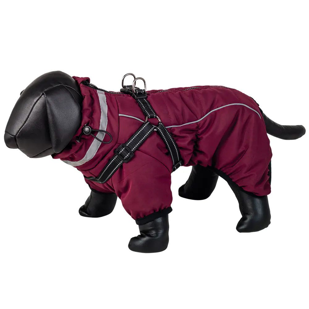 Nobby Hundemantel Elor 29 cm 2 in 1 bordeaux