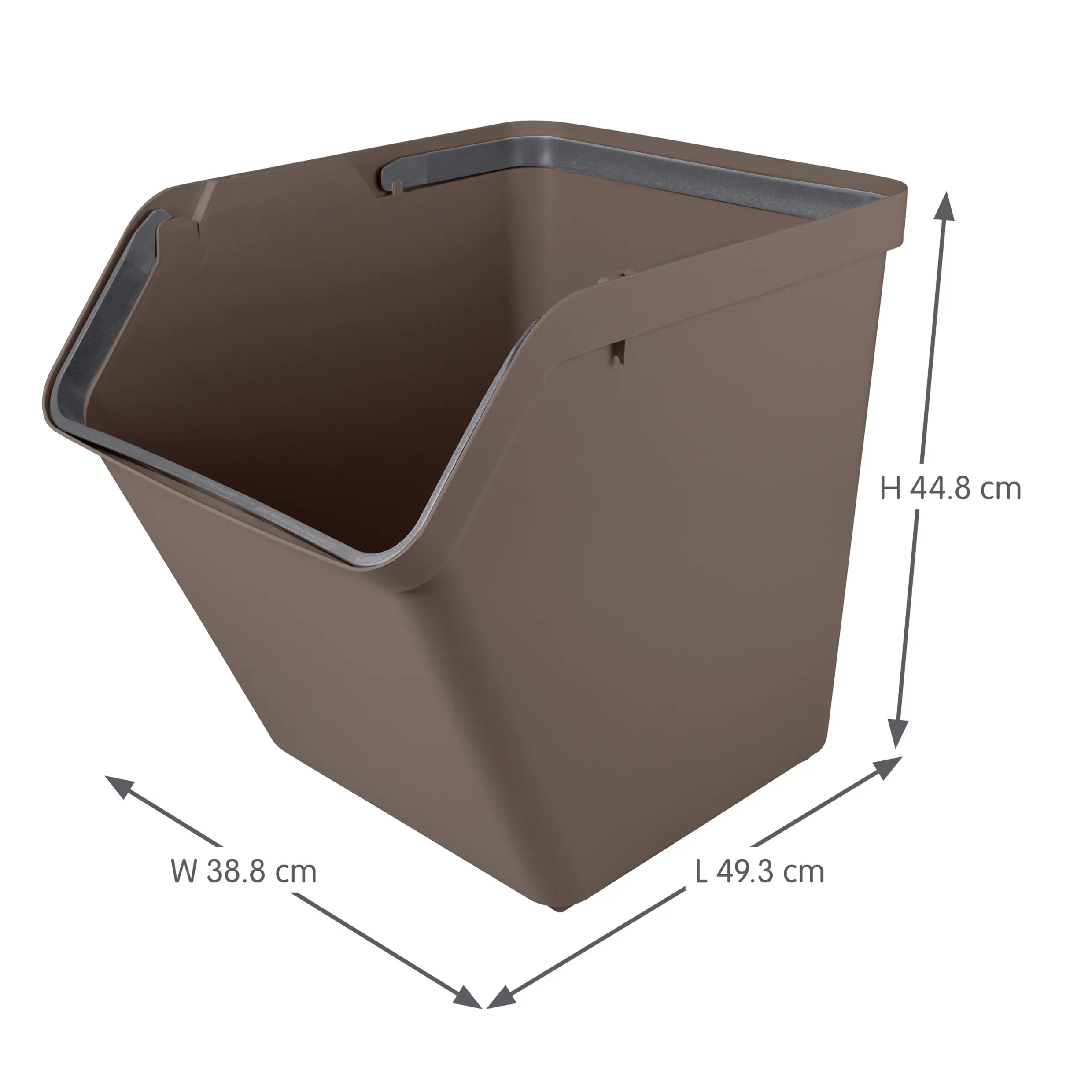 Sunware Sortiereinheit Sigma Home 60 L schoko