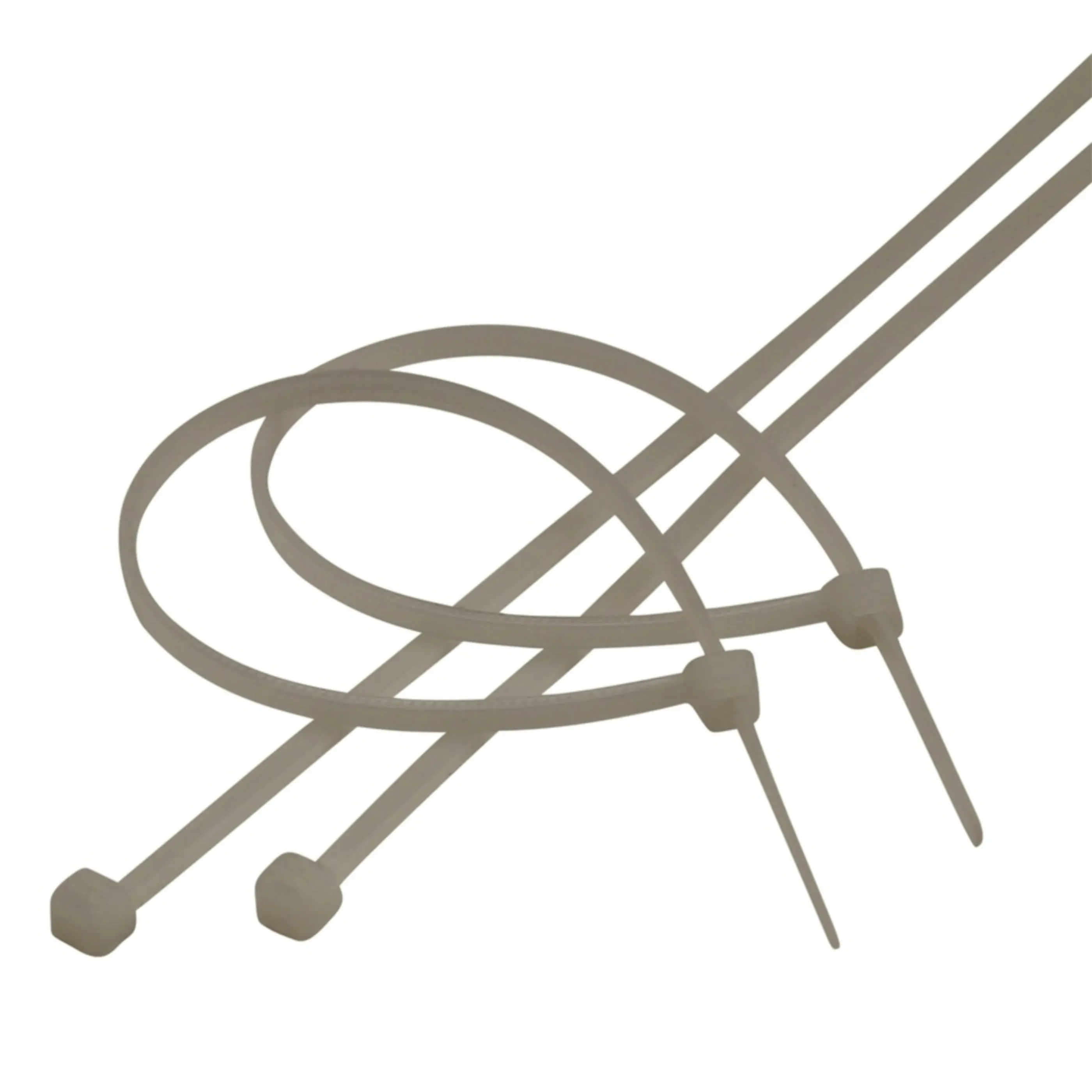 Unitec Kabelbinder 15 cm weiß 100 Stück