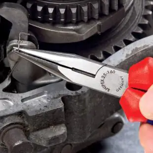 Knipex Flachrundzange 160 mm mit Schneide Knipex Flachrundzange 160 mm mit Schneide