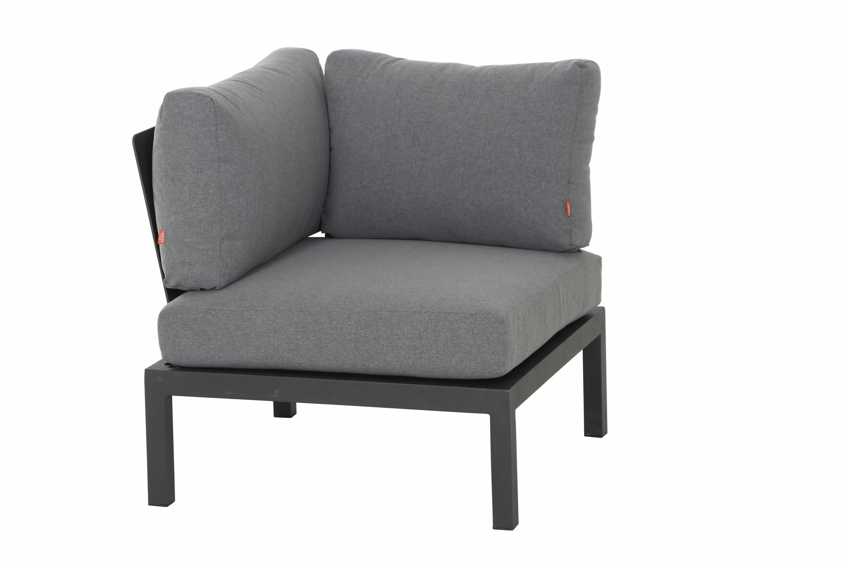 Siena Garden Gartenmöbel-Set Alvida Aluminium/Holz inkl. Kissen 7-tlg.