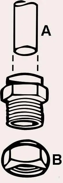 Cornat Übergangsnippel Ø 18 mm / 3/4"