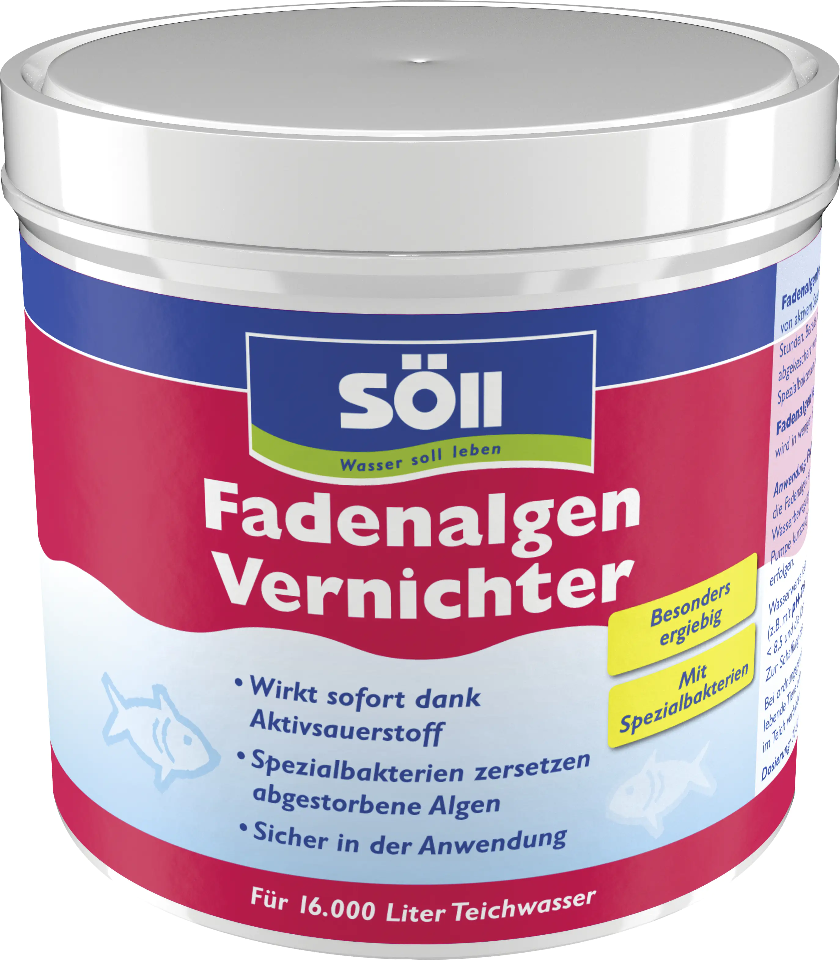 Söll Fadenalgenvernichter 500 g Söll Fadenalgenvernichter 500 g