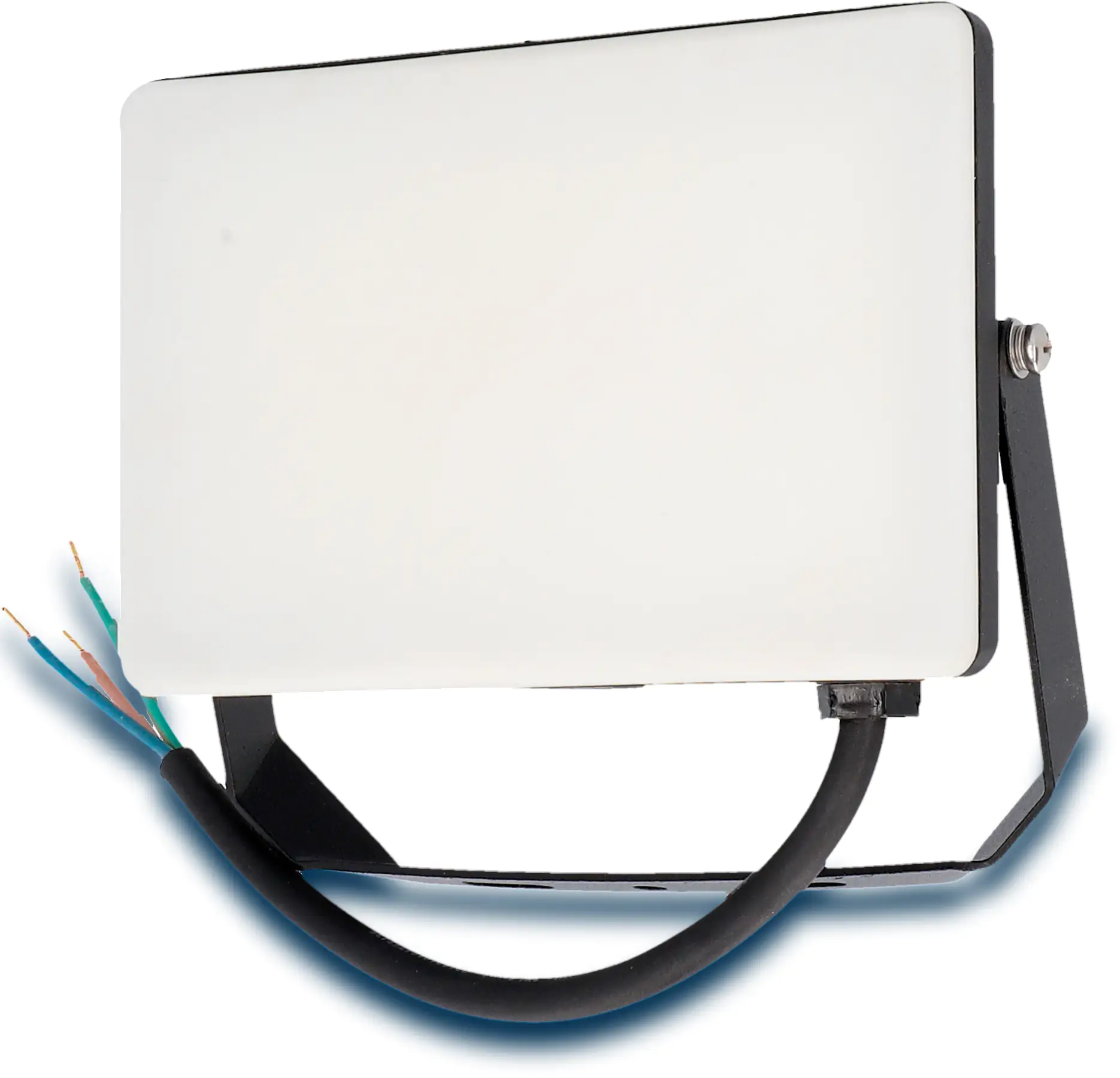 Unitec LED Strahler 30 Watt schwarz 3100 lm, 4000K, 20 cm Kabel, IP65