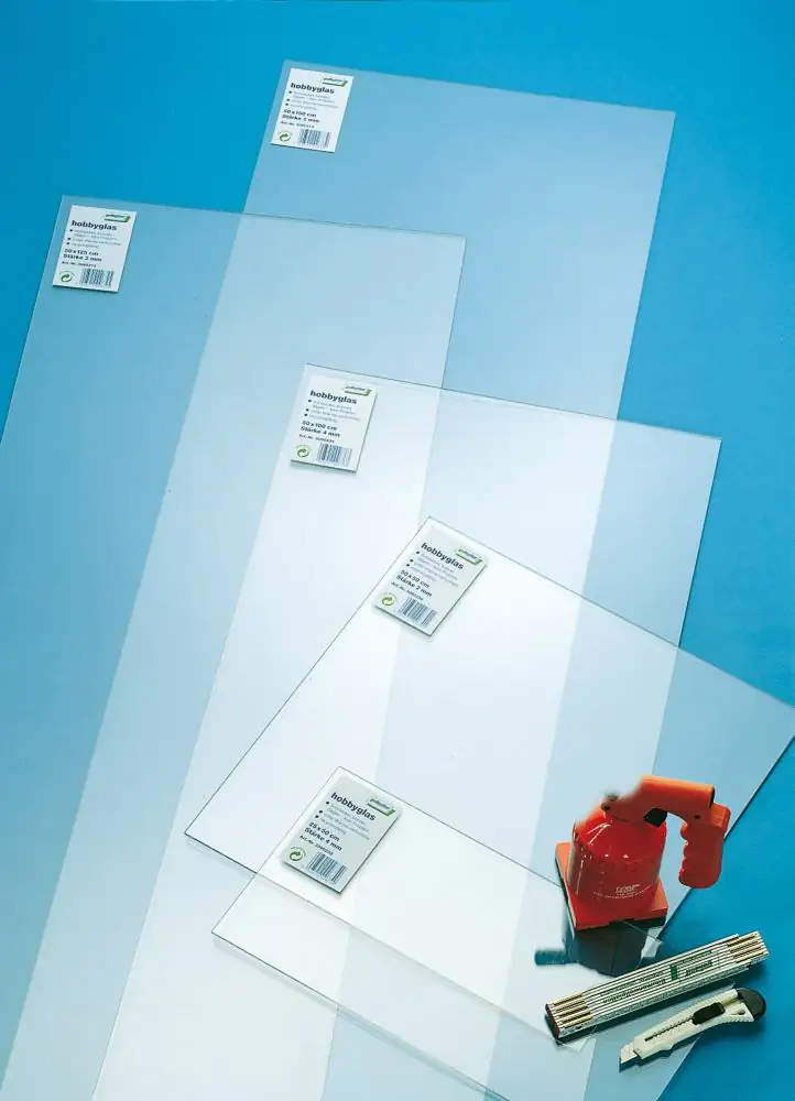 Gutta Hobbyglas glatt 25 x 50 x 0,2 cm klar Gutta Hobbyglas glatt 25 x 50 x 0,2 cm klar