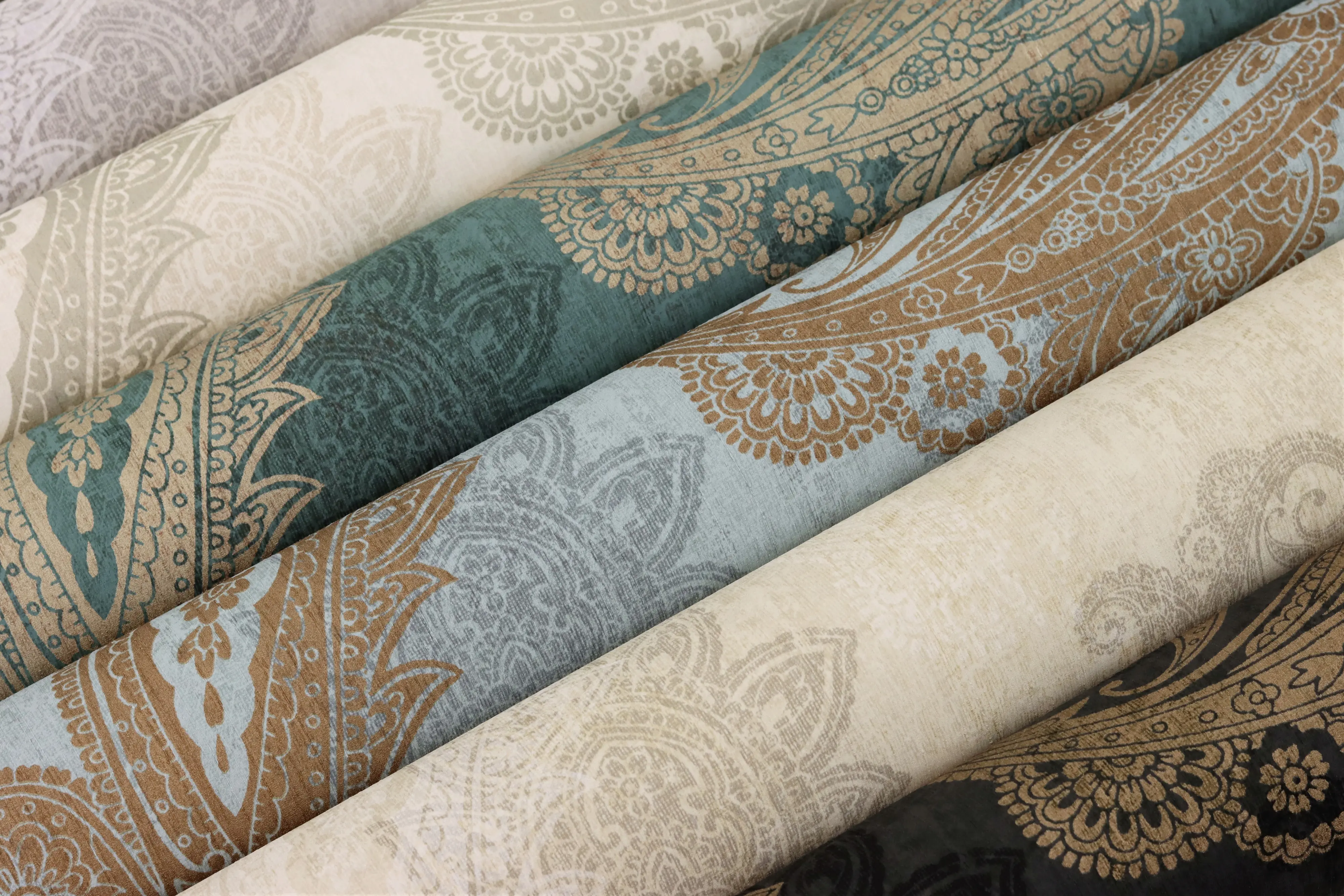 Rasch Vliestapete 746440 Blau-Hellblau Muster & Motive 10,05 m x 0,53 m