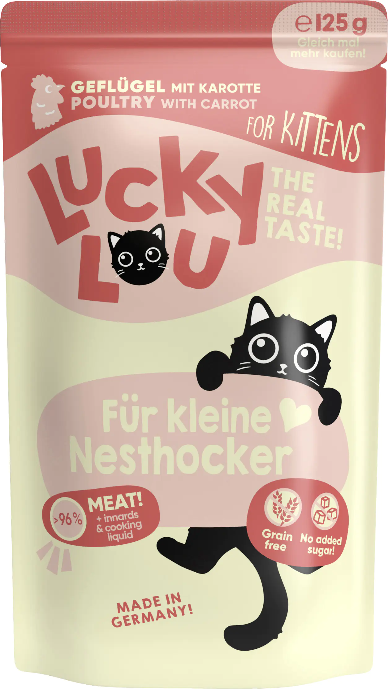 Lucky Lou Lifestage Kitten Geflügel 125g Lucky Lou Lifestage Kitten Geflügel 125g