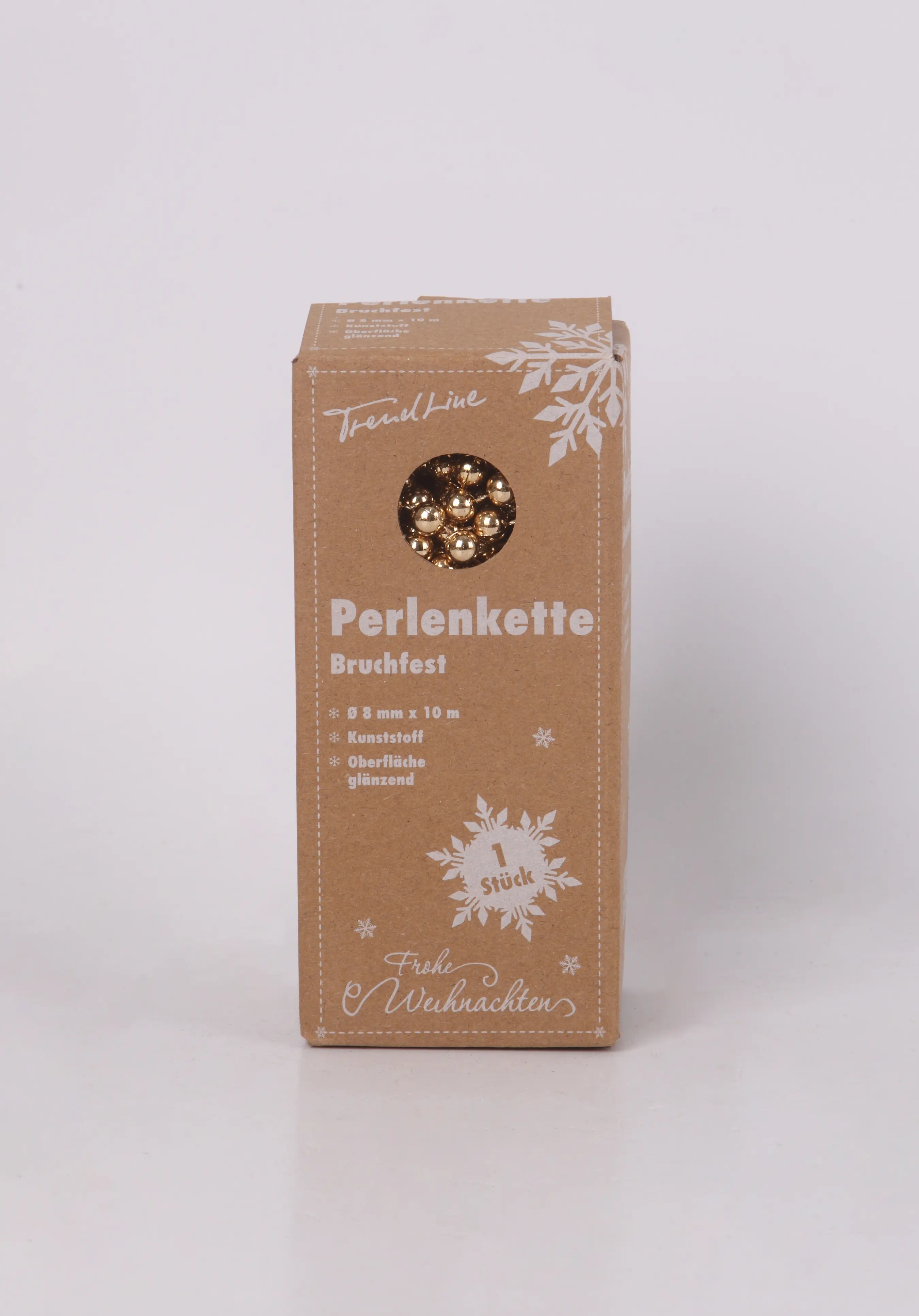 TrendLine Perlenkette bruchfest langlebig 10 m brandy-braun TrendLine Perlenkette bruchfest langlebig 10 m brandy-braun