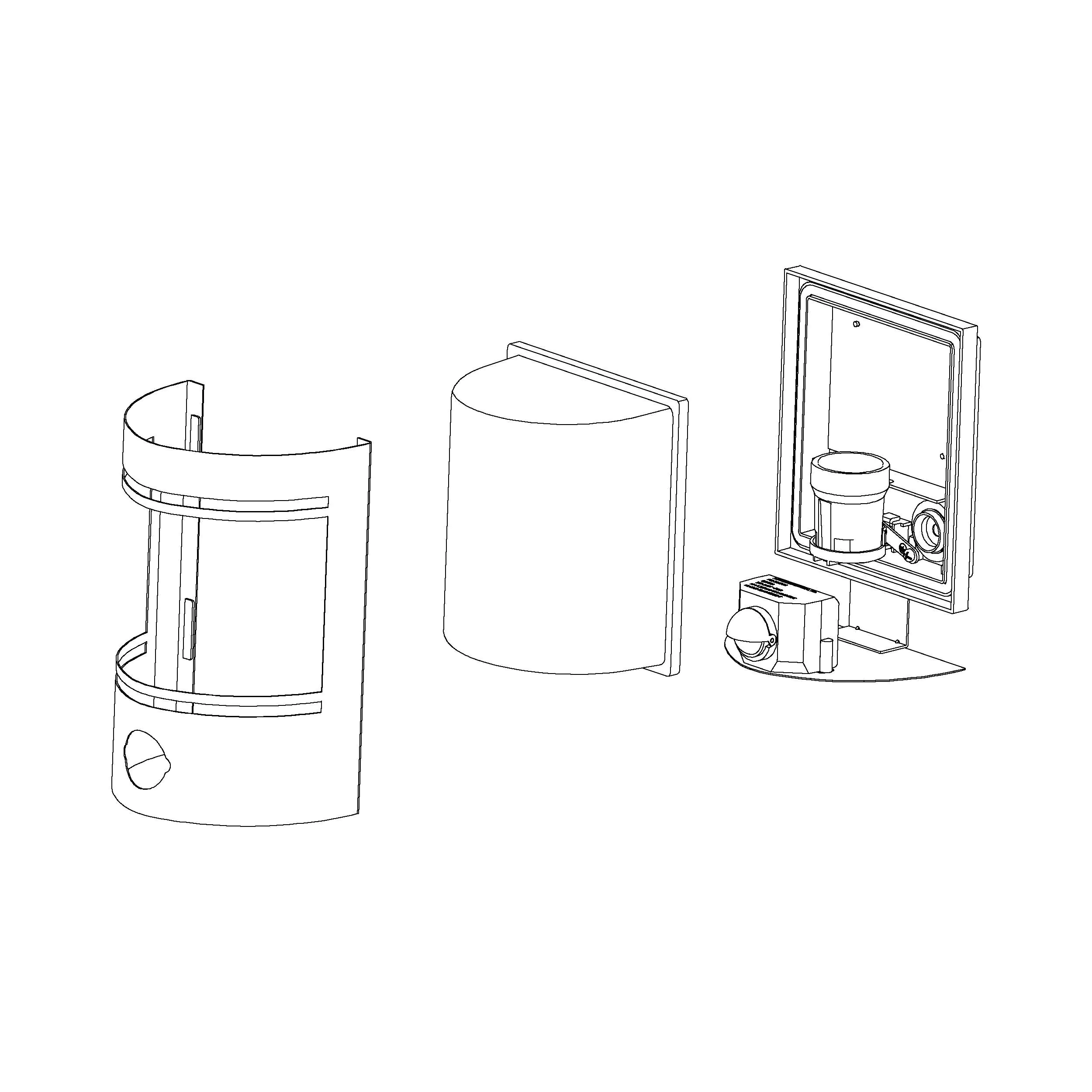 Eglo Außen-Wandleuchte Cerno schwarz 20 x 14 cm mit Bewegungsmelder E27