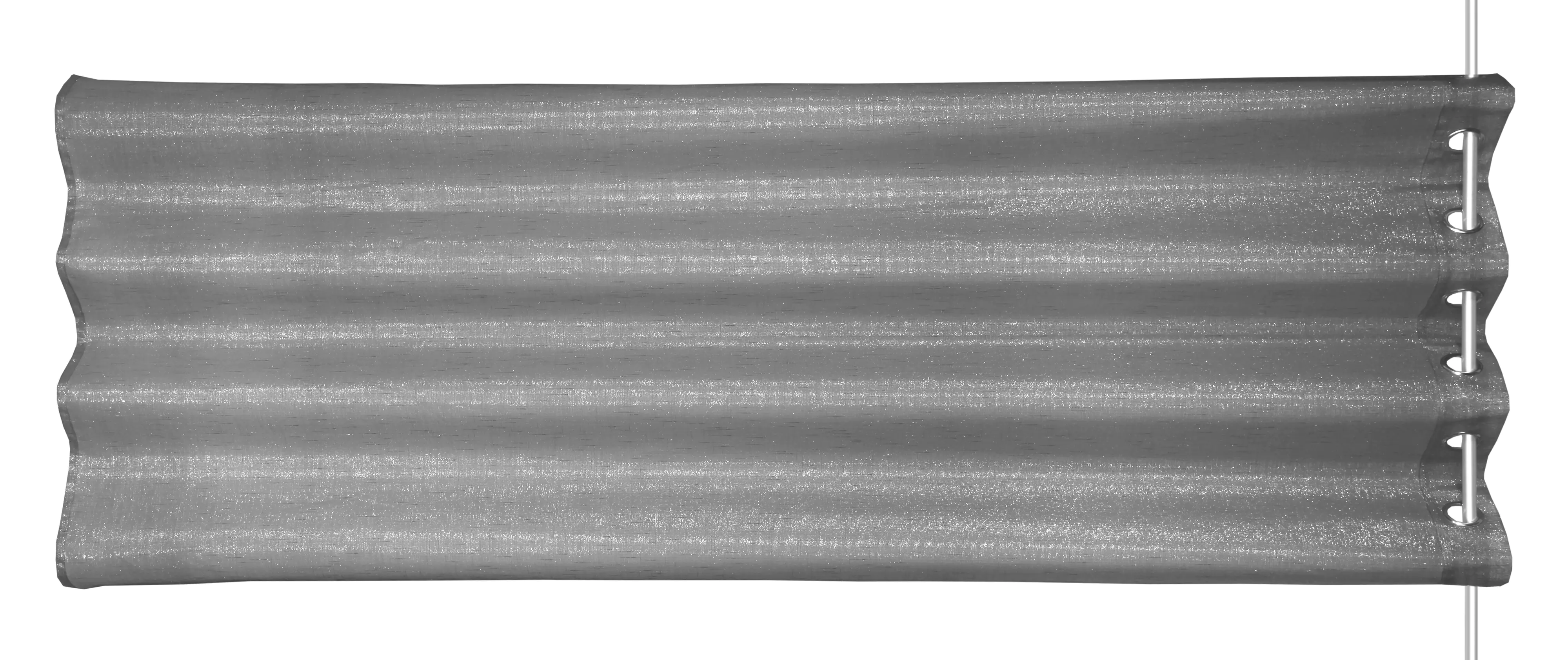 Neusser Collection Ösenschal Inka anthrazit, 135 x 245 cm