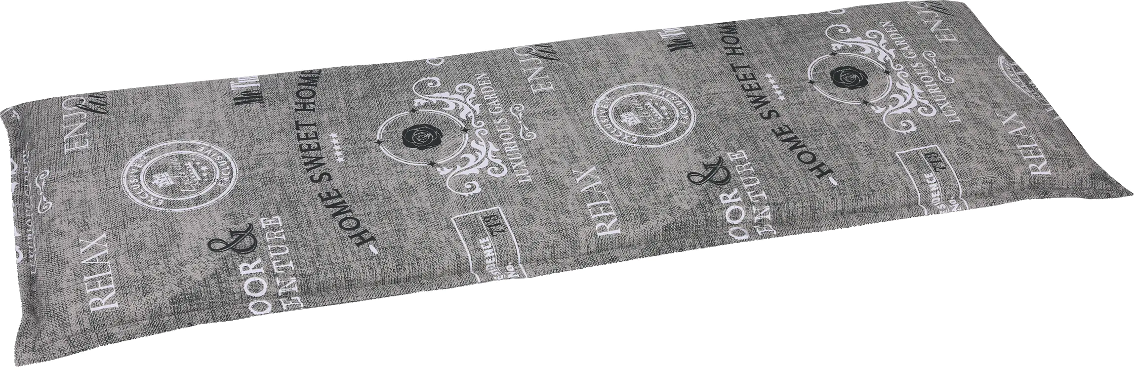 GO-DE Bankauflage 148 x 48 x 6 cm grau GO-DE Bankauflage 148 x 48 x 6 cm grau
