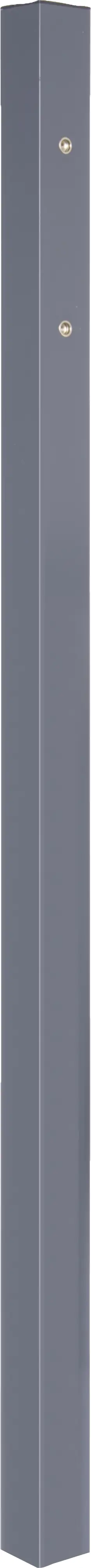 Alberts Anschlagpfosten zu Einzeltor anthrazit 150 cm 6 x 6 cm Alu Alberts Anschlagpfosten zu Einzeltor anthrazit 150 cm 6 x 6 cm Alu