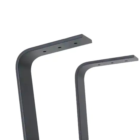 Primaster Tischgestell U-Form schwarz 42 x 48 cm