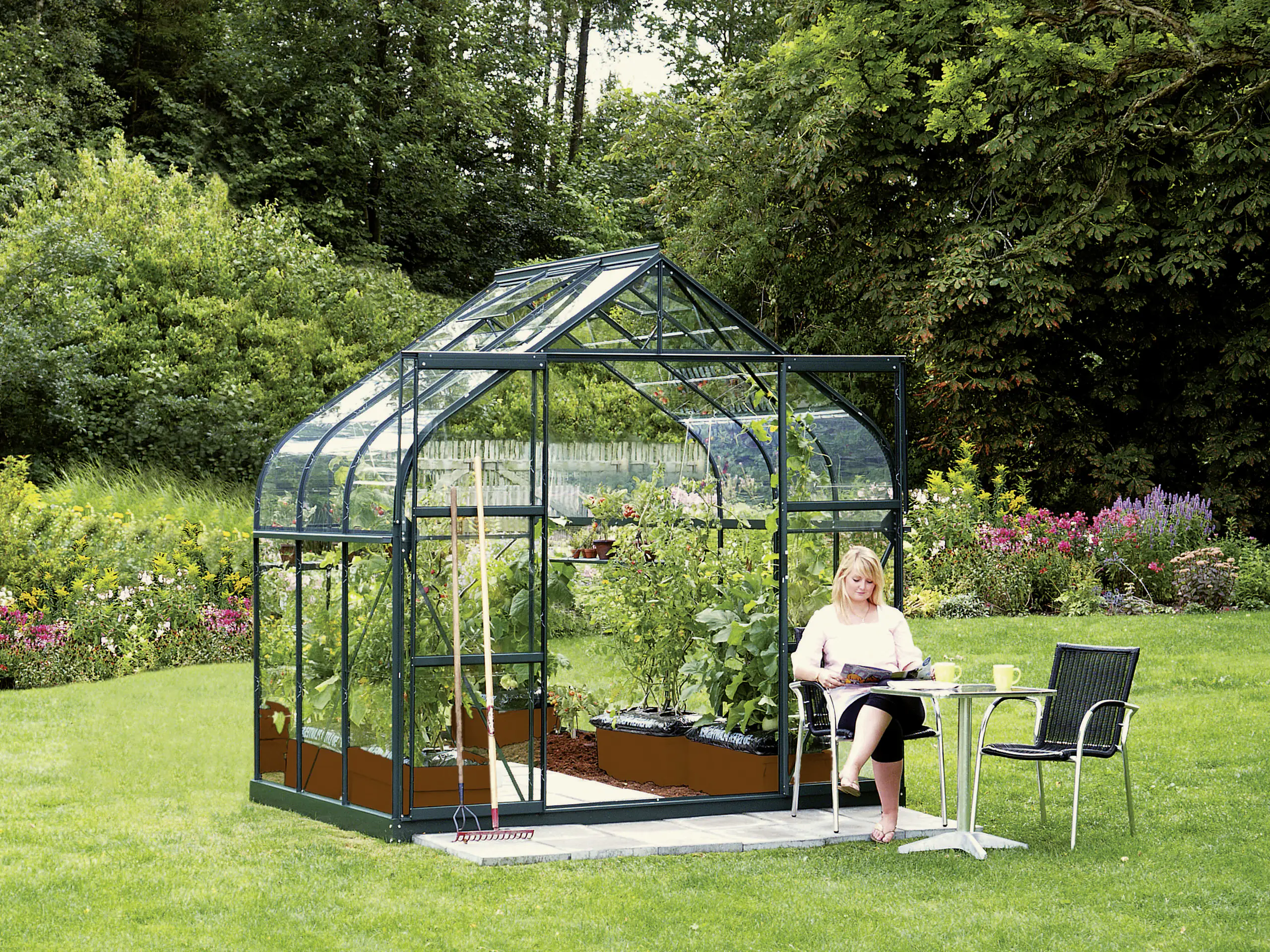 4005717204976_1769399 Vitavia Gewächshaus Dione 5000 264 x 195 cm 3 mm Sicherheitsglas