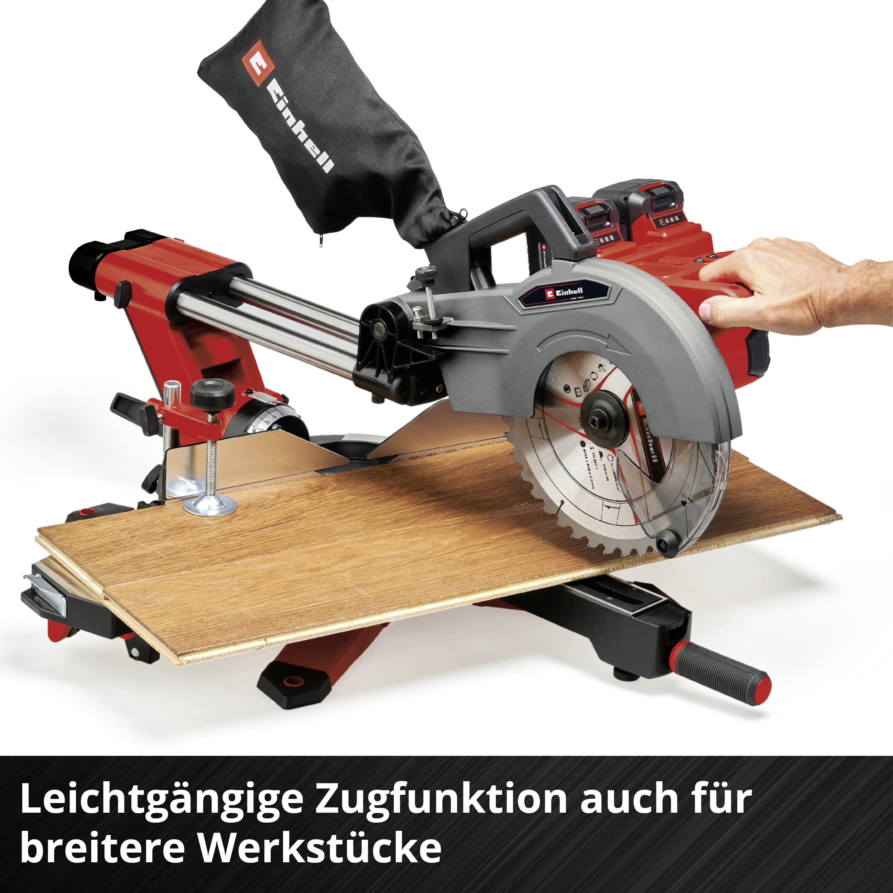 Einhell Expert Akku-Zug-Kapp-Gehrungssäge TE-SM 36/10 L Li Solo 36 V Einhell Expert Akku-Zug-Kapp-Gehrungssäge TE-SM 36/10 L Li Solo 36 V