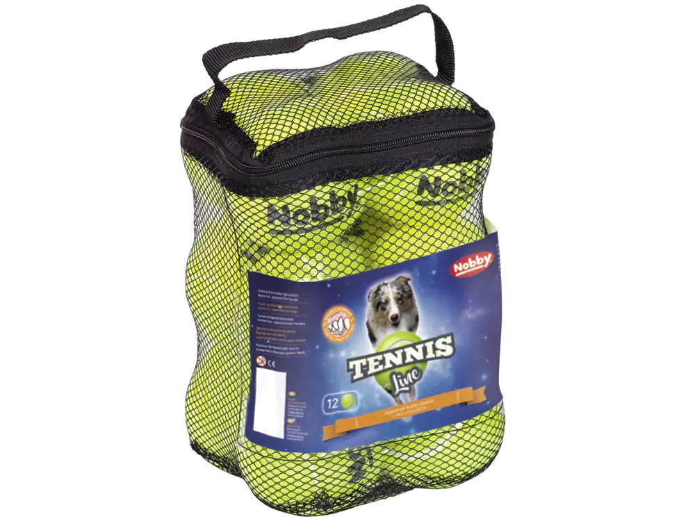 4033766604843 Nobby Tennisball 12er Netztasche