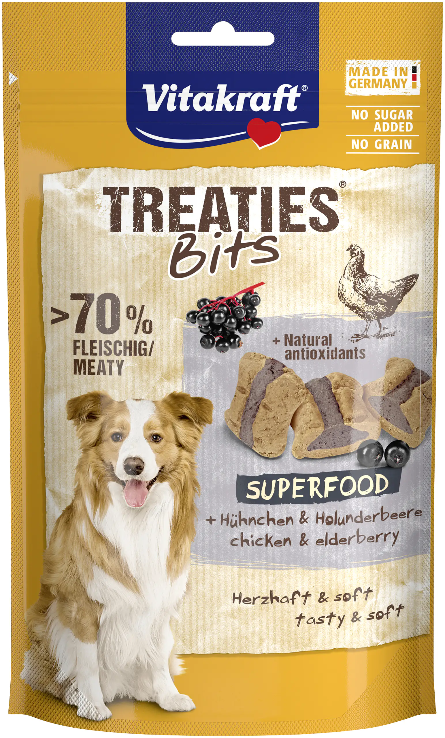 Vitakraft Treaties® + Superfood Holunder 100 g Vitakraft Treaties® + Superfood Holunder 100 g