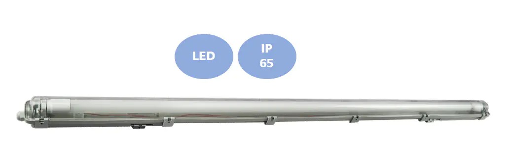 Trendline LED-Feuchtraumleuchte 1-flammig 127,2 cm T8 G13 18W 1900 lm Trendline LED-Feuchtraumleuchte 1-flammig 127,2 cm T8 G13 18W 1900 lm