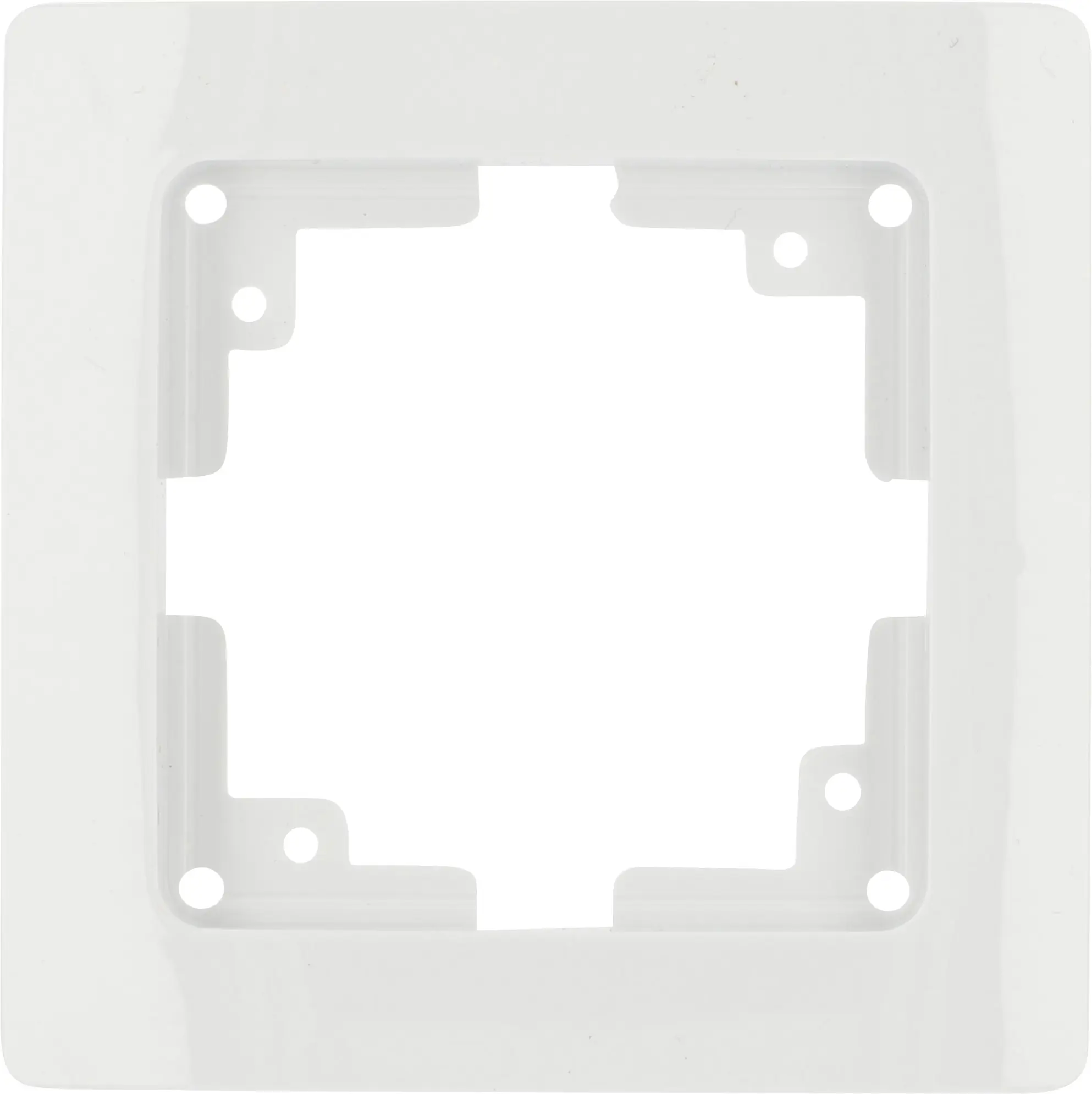 Unitec Abdeckrahmen Monaco 1-fach ultraweiß Unitec Abdeckrahmen Monaco 1-fach ultraweiß