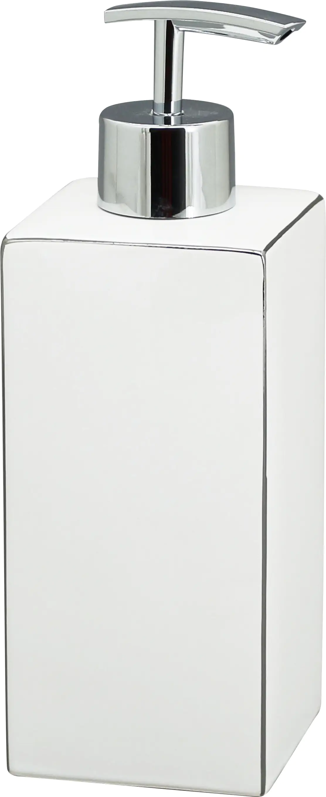 4333692059268 TrendLine Seifenspender weiß silber