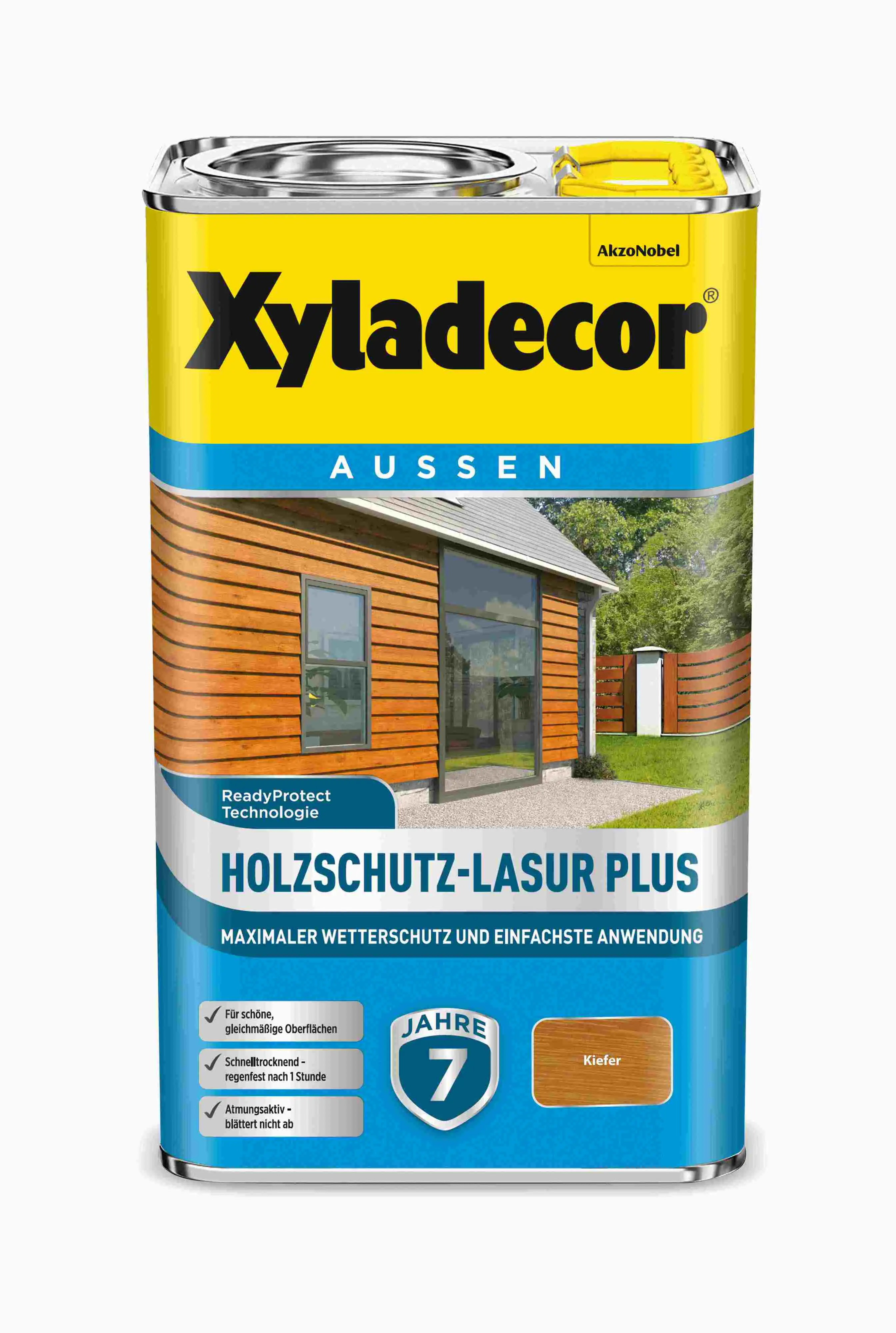 Xyladecor Holzschutz-Lasur 2,5 L kiefer Plus Xyladecor Holzschutz-Lasur 2,5 L kiefer Plus