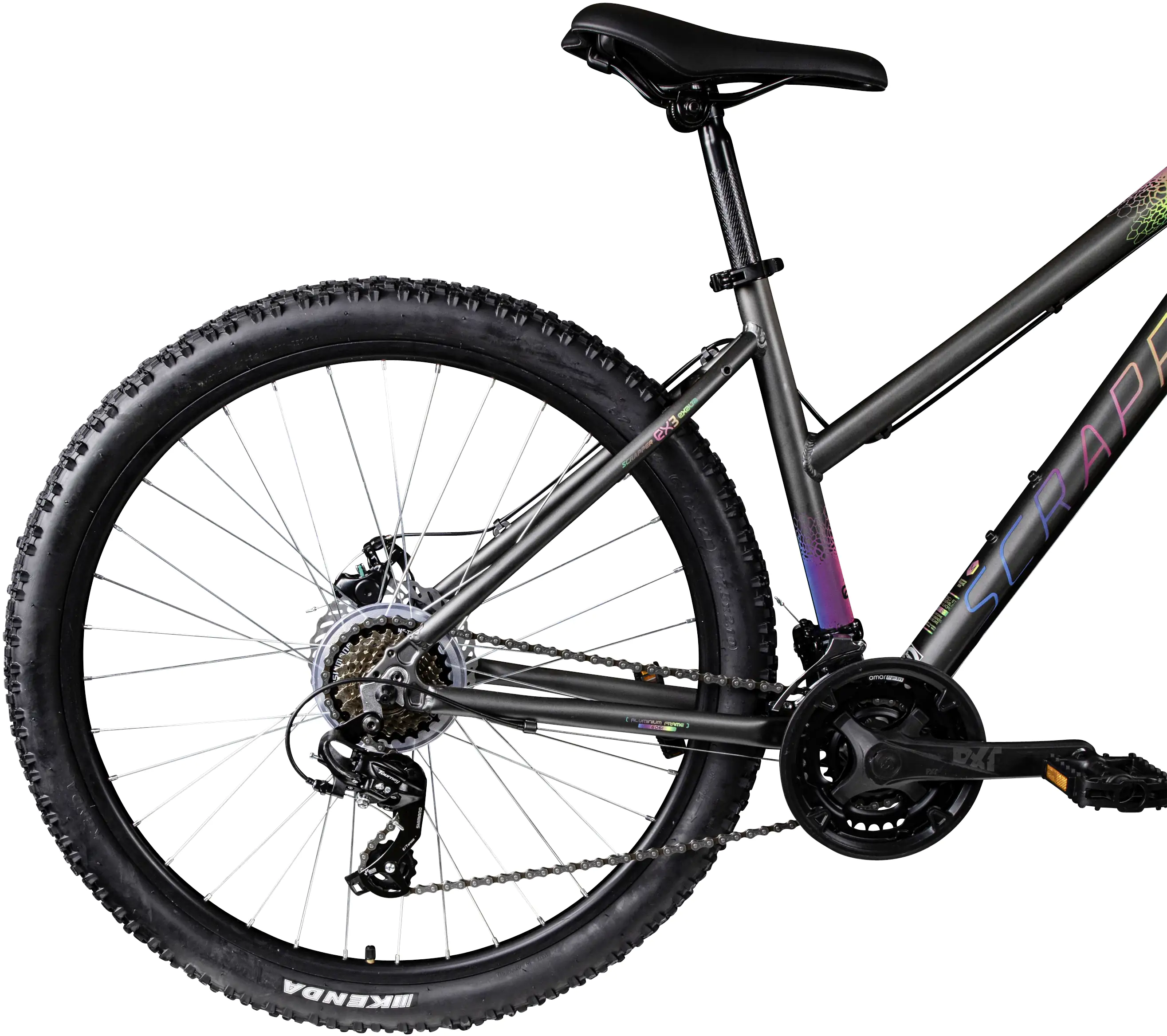 Scrapper Mountainbike EXALTA 3.1 MTB M 27,5 Zoll RH 44cm 21-Gang black rainbow