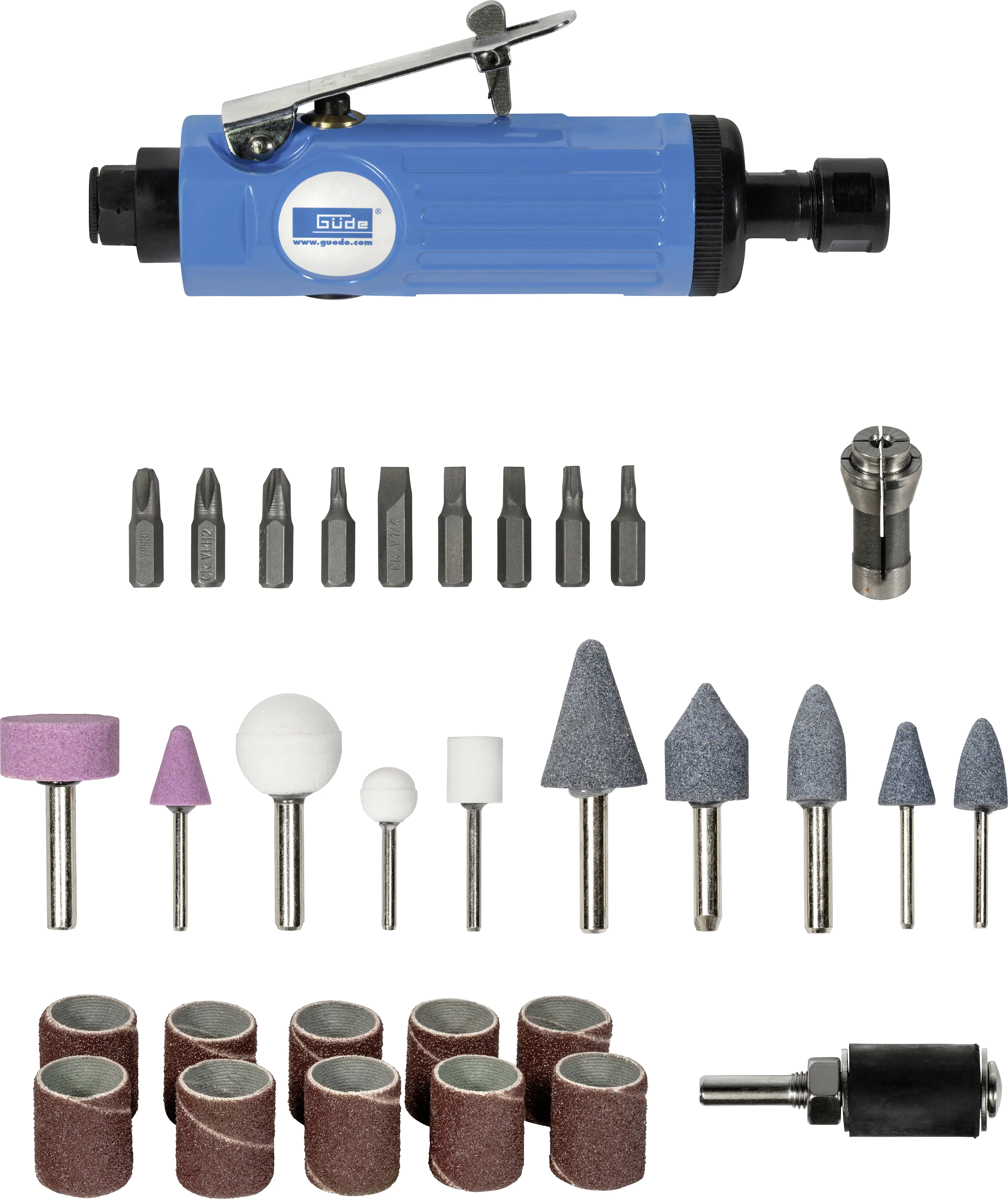 Güde Druckluftgeräte-Set 71-teilig Güde Druckluftgeräte-Set 71-teilig
