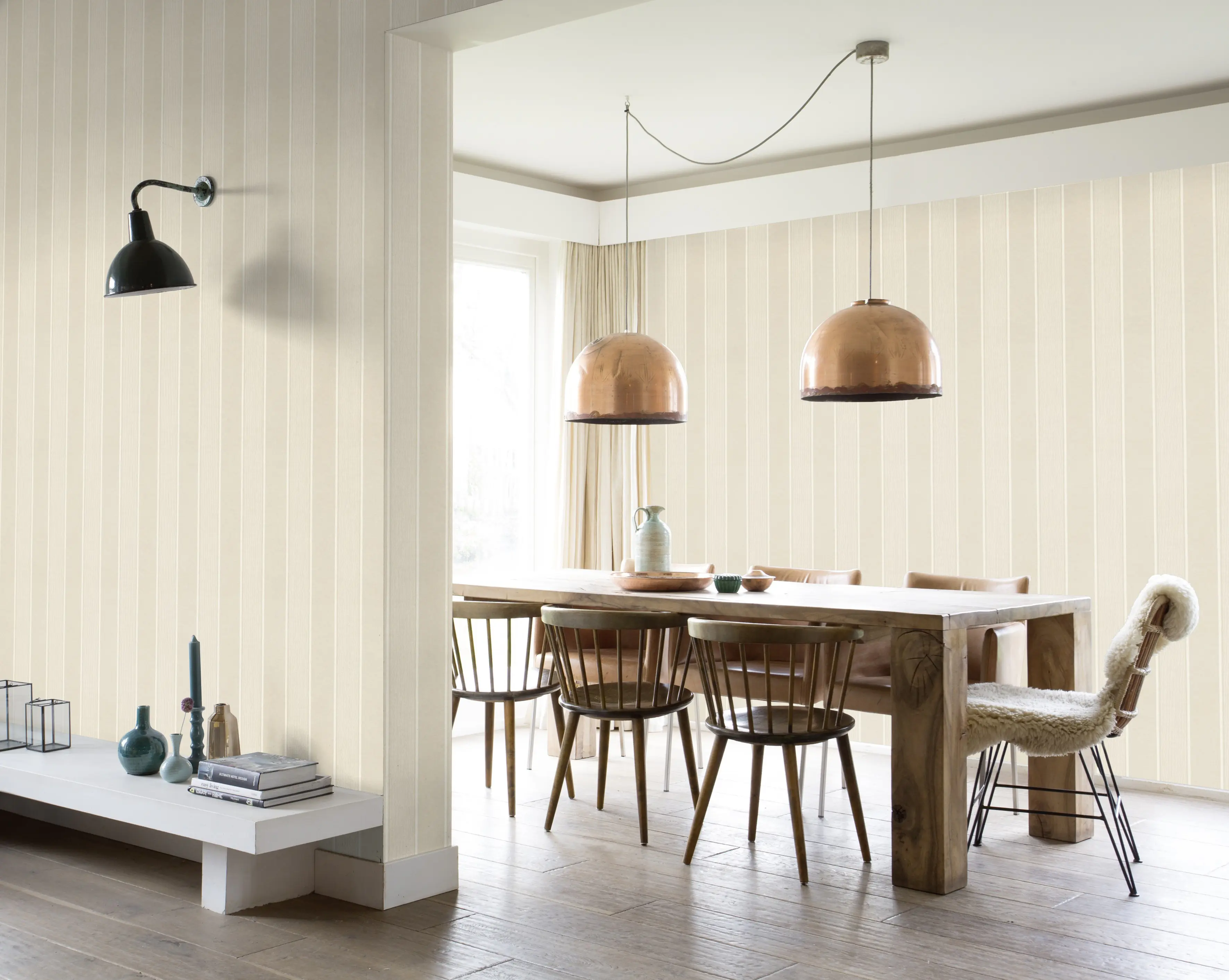 Rasch Vliestapete 463910 Selection Streifen beige-creme, 10,05 x 0,53 m Rasch Vliestapete 463910 Selection Streifen beige-creme, 10,05 x 0,53 m