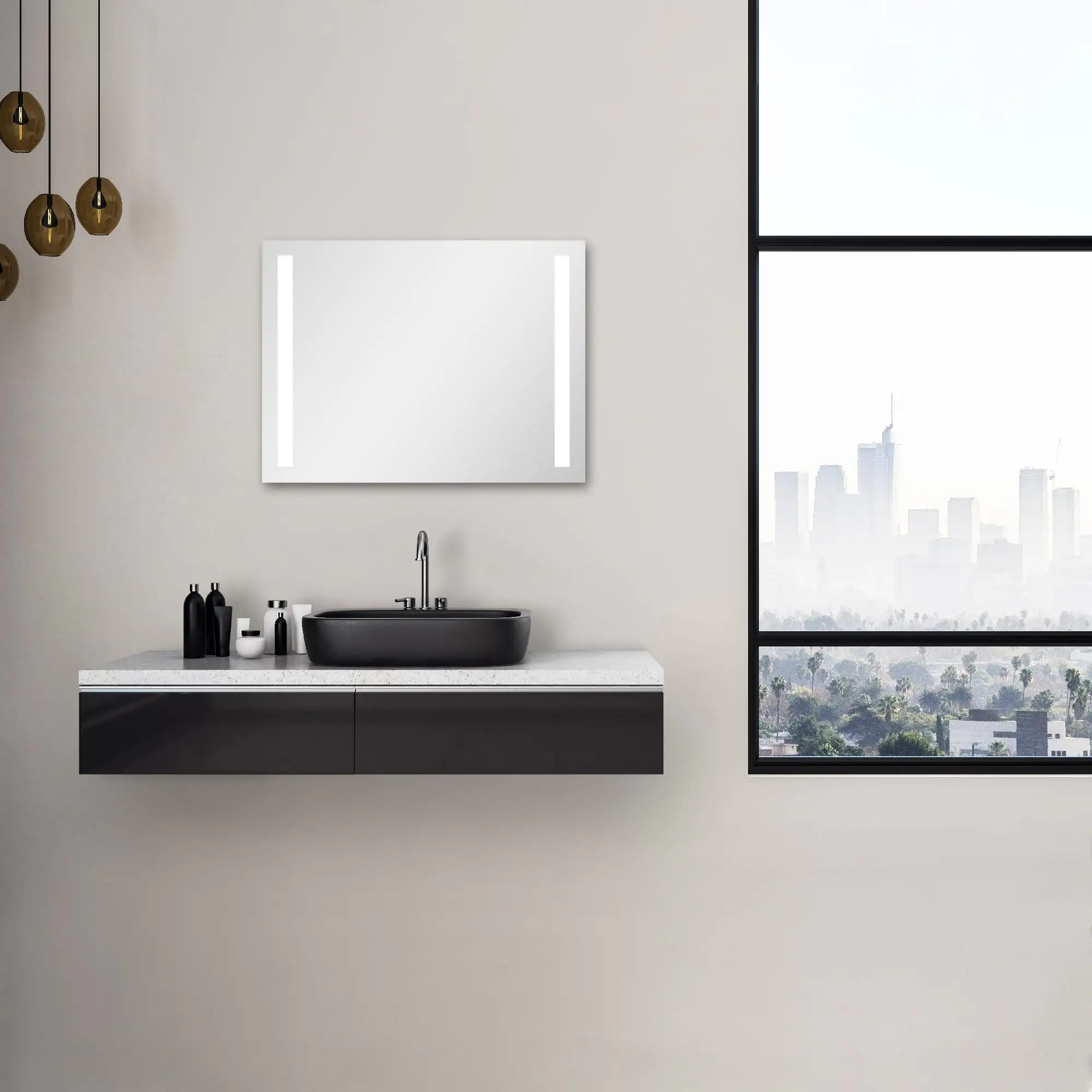 DSK Design LED Lichtspiegel Silver Dream 80x60 cm DSK Design LED Lichtspiegel Silver Dream 80x60 cm