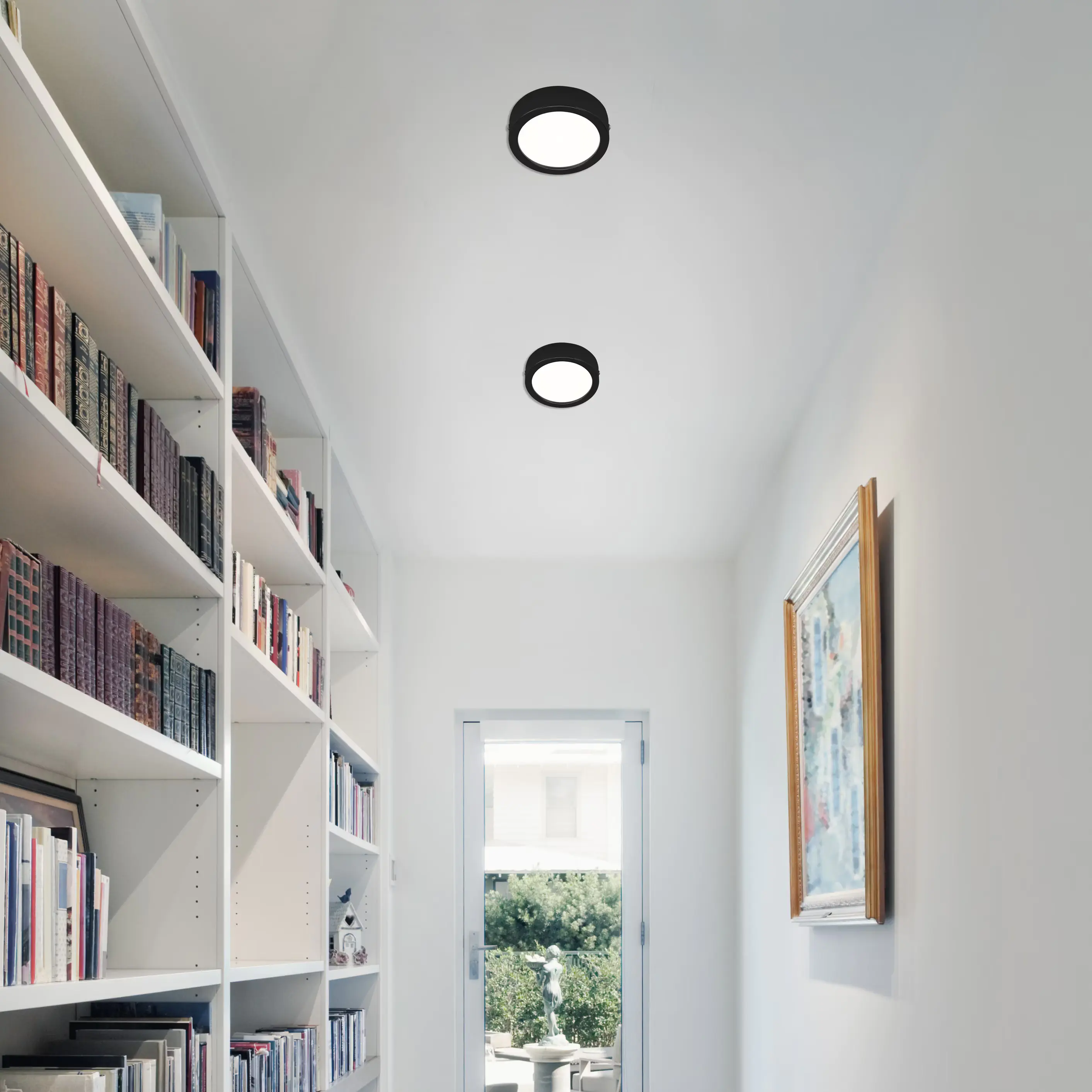 Di-Ka LED Aufbauleuchte Fire Ø 12 cm 7W, neutralweiß Di-Ka LED Aufbauleuchte Fire Ø 12 cm 7W, neutralweiß