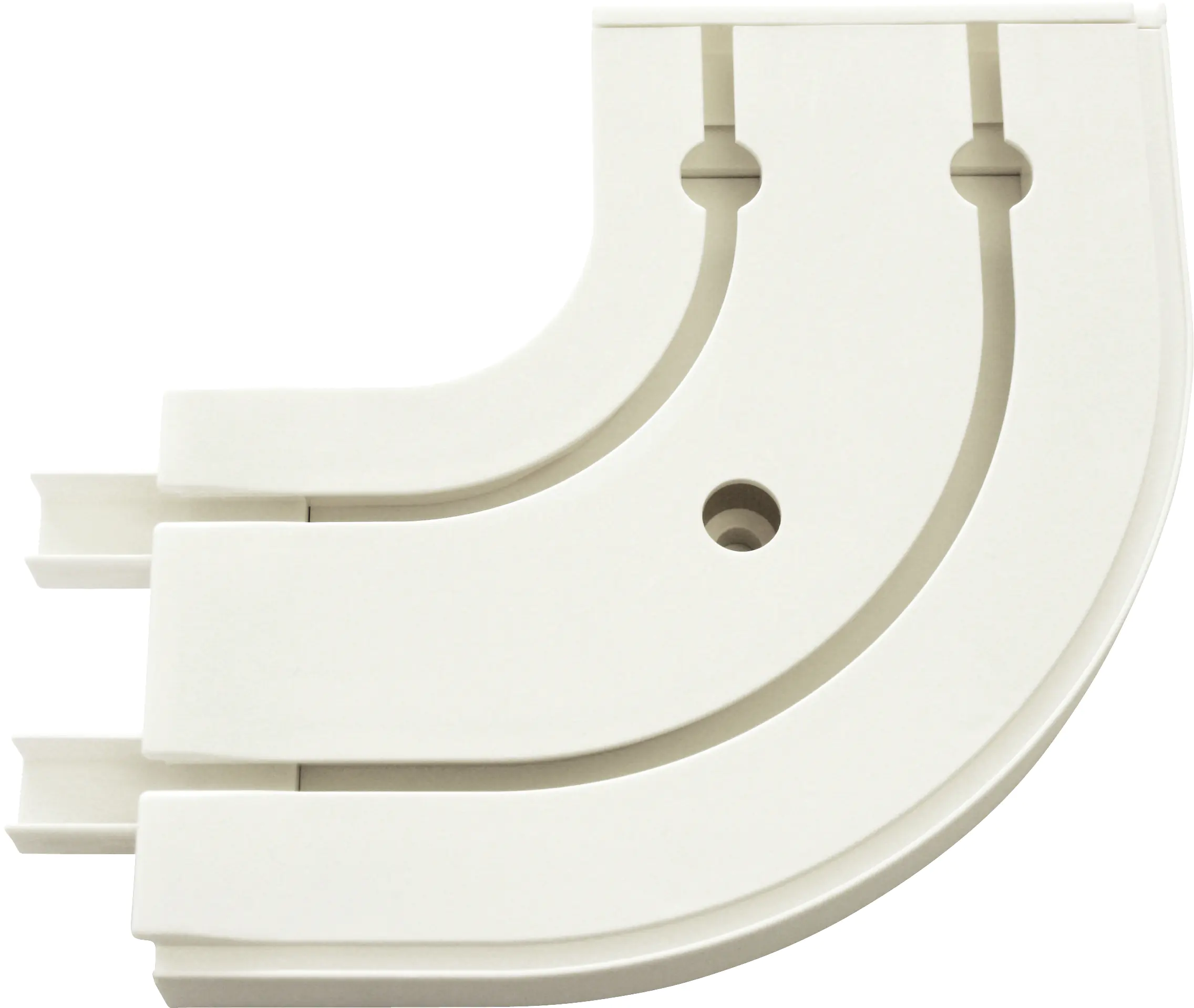 Gardinia Rundbogen für Vorhangschiene GE 2-läufig, weiß, 2 Stück Gardinia Rundbogen für Vorhangschiene GE 2-läufig, weiß, 2 Stück