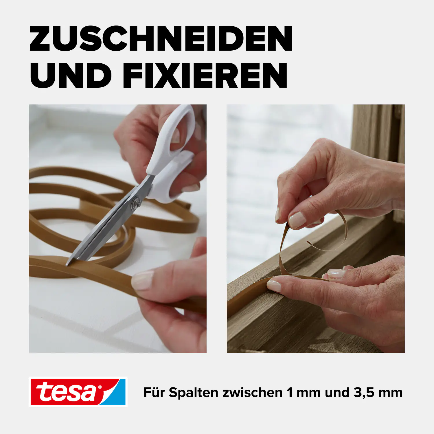 tesa Insulation E-Profil Classic 6 m, braun