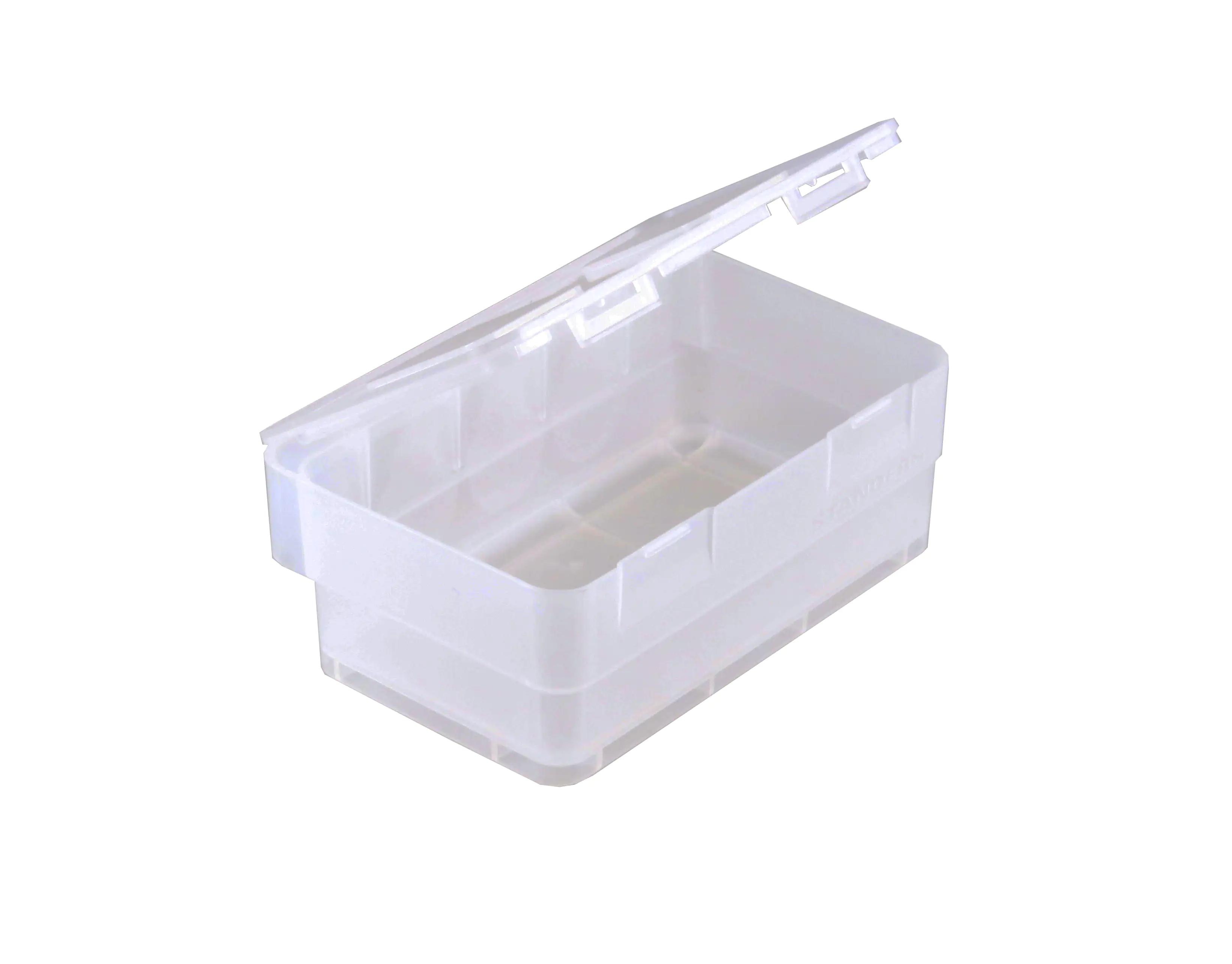 Allit Klappdeckelbox stapelbar EuroPlus Box D 3 transparent PP