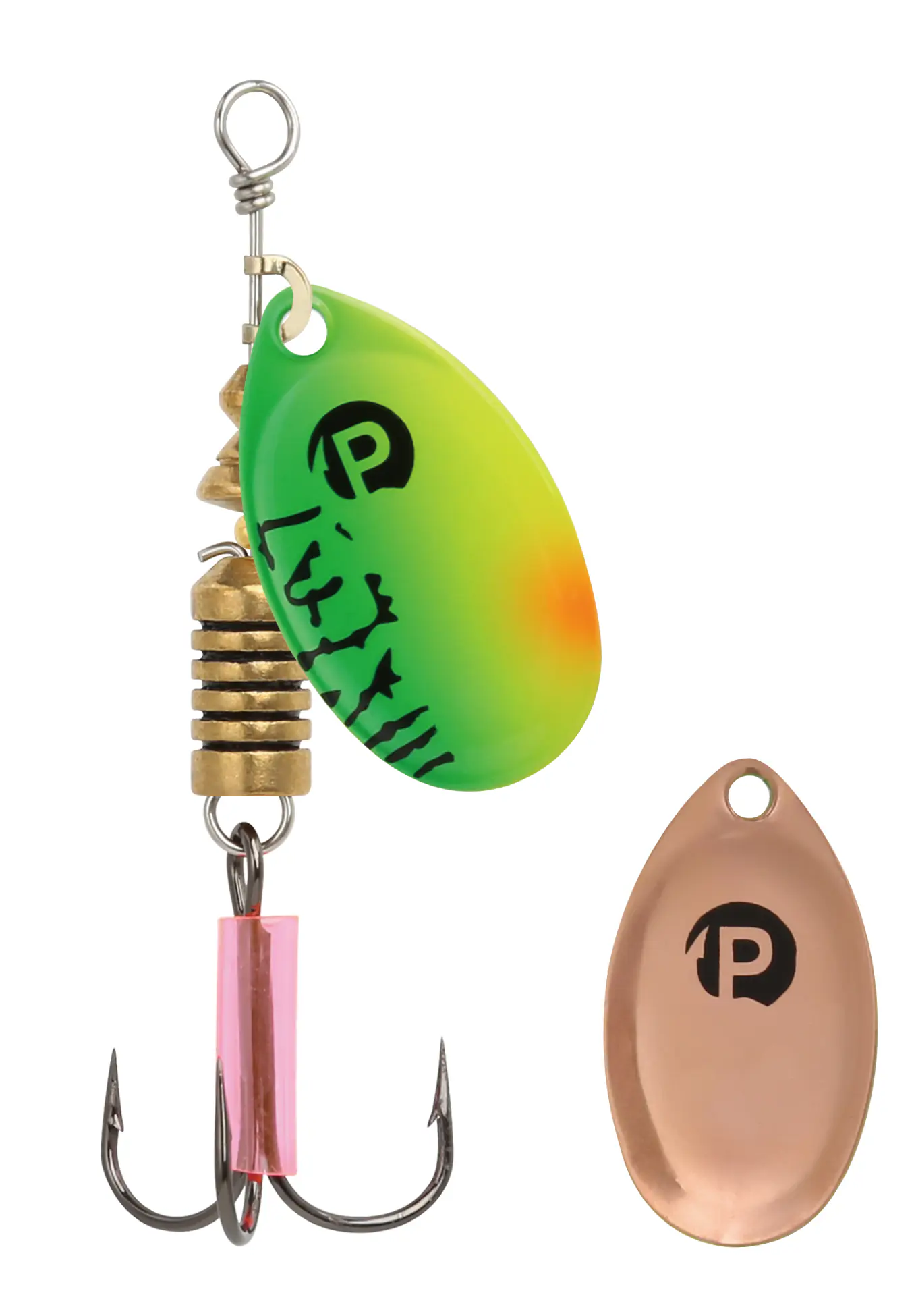 Paladin Angelköder Deathless Spinner VIII 3,6 g UV-Spezialeffektlackierung