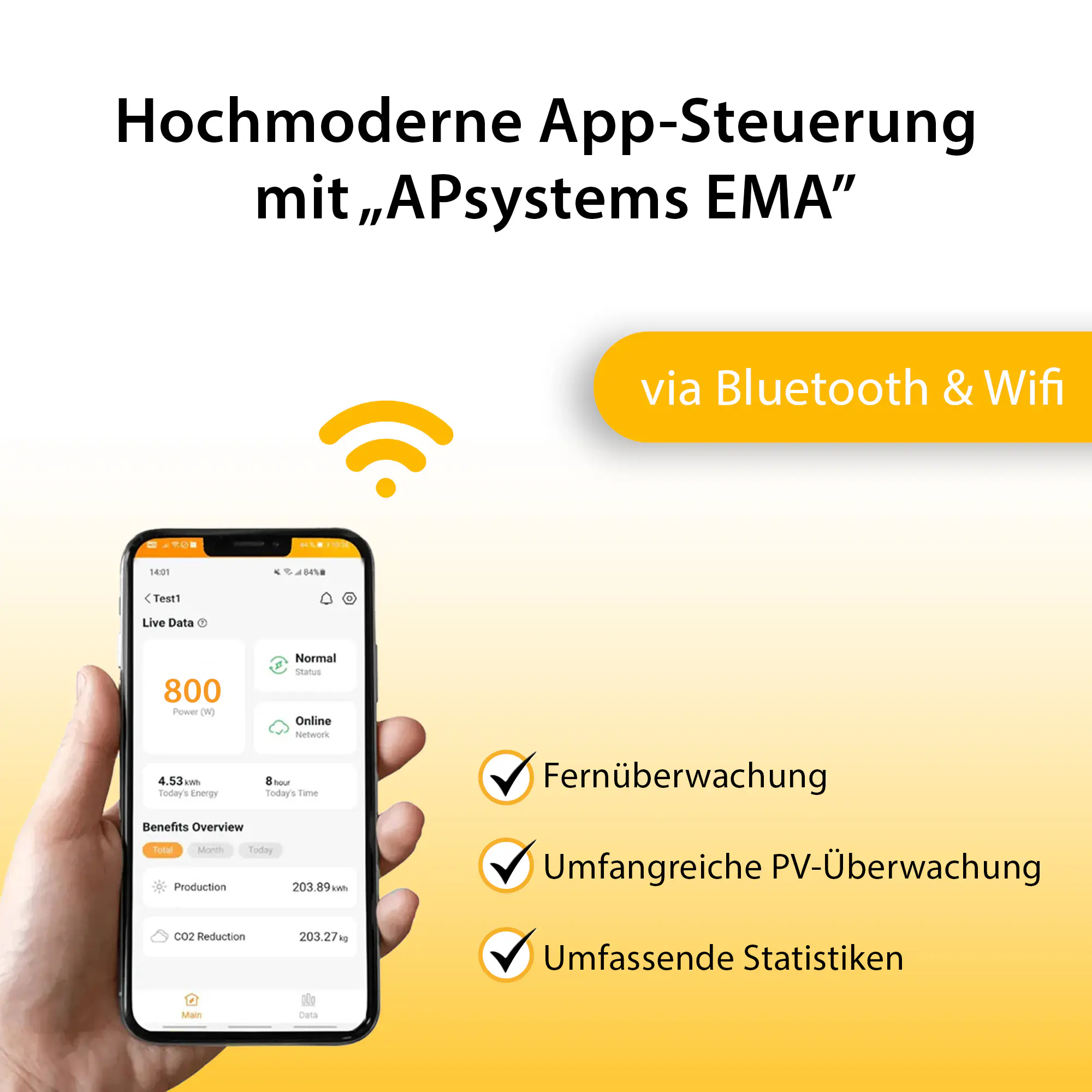 Vale Balkonkraftwerk AIO 830Wp inklusive Halterung