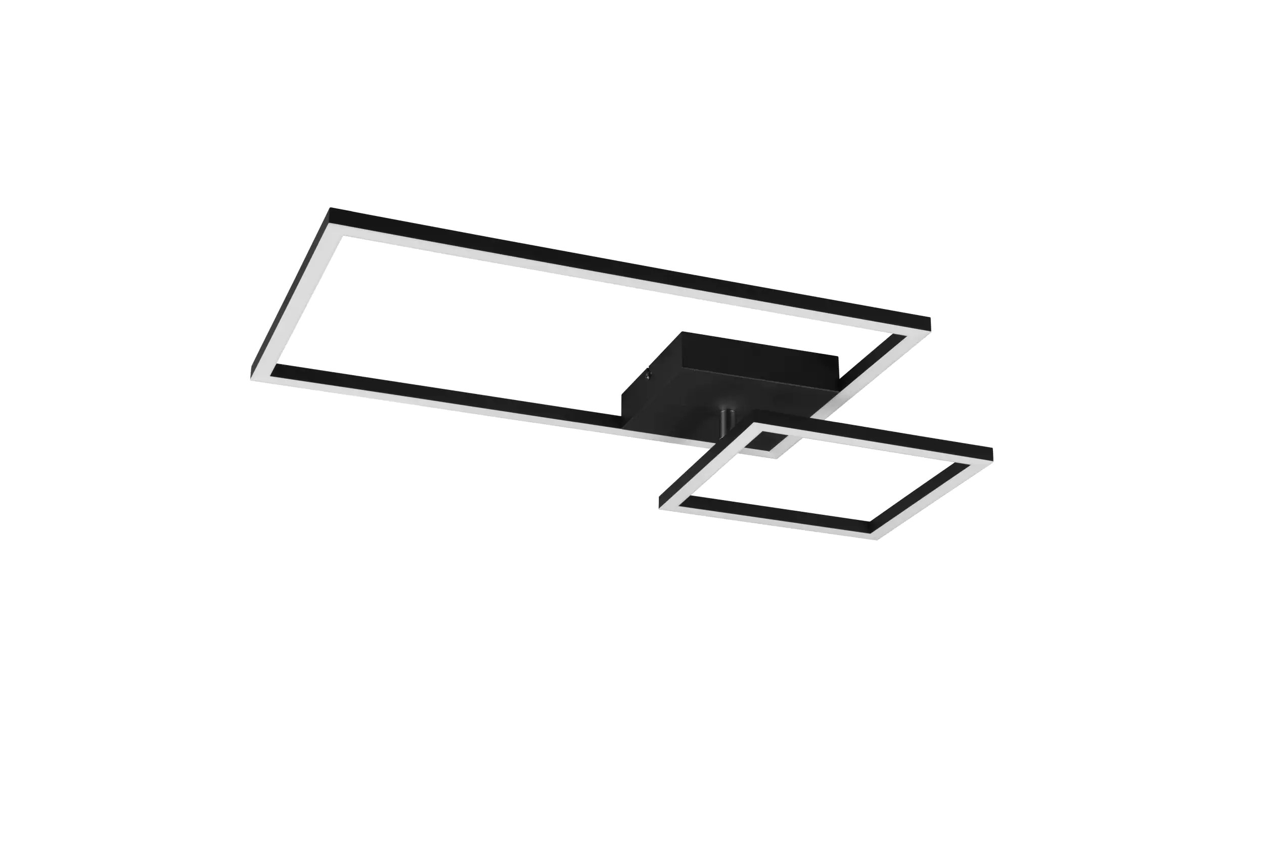 4017807512304_4 Reality LED Deckenleuchte Padella schwarz matt Switch Dimmer, schwenkbar