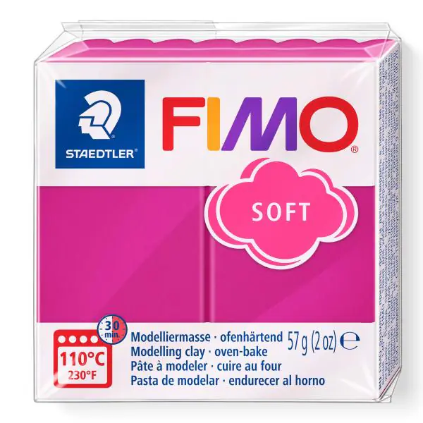 Fimo Soft himbeere 57 Gramm