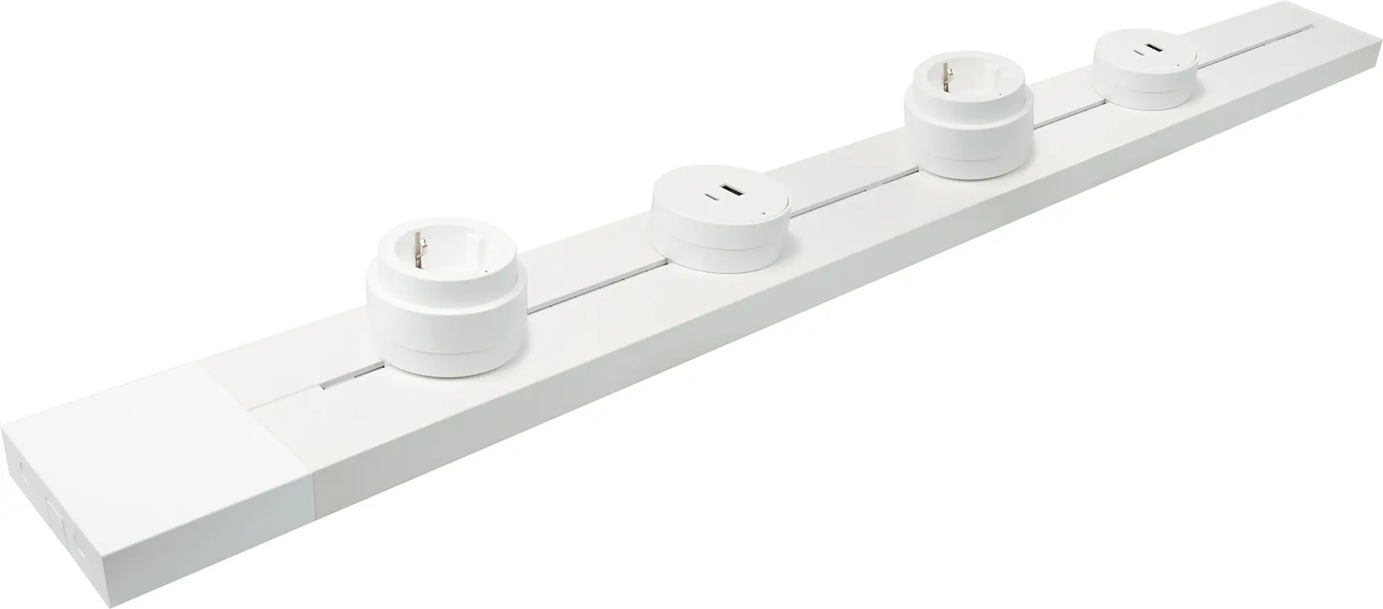 Schwaiger Modulare Stromleiste 75 cm max. 3680W weiß