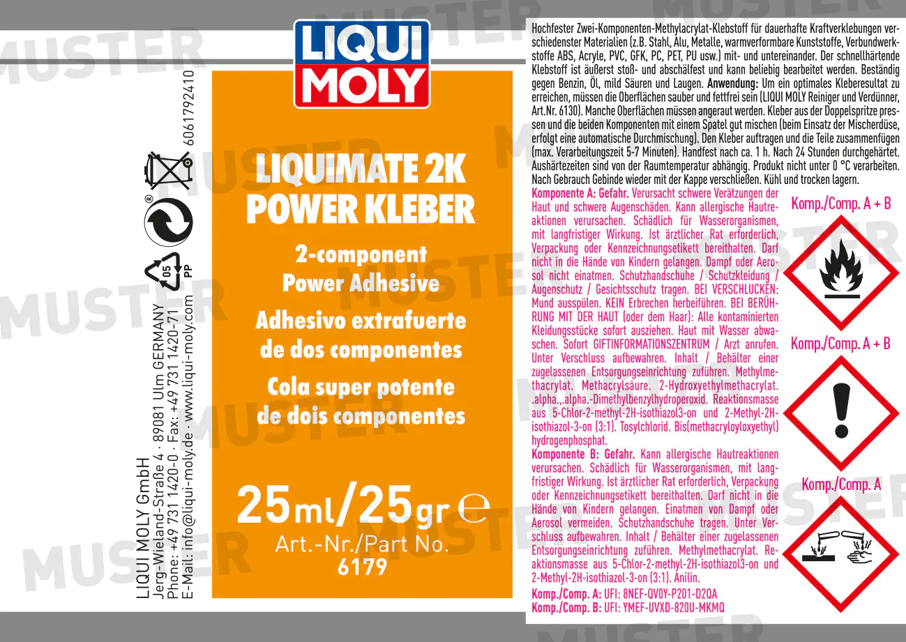 Liqui Moly Power KleberLiquimate 2K 25 ml Liqui Moly Power KleberLiquimate 2K 25 ml