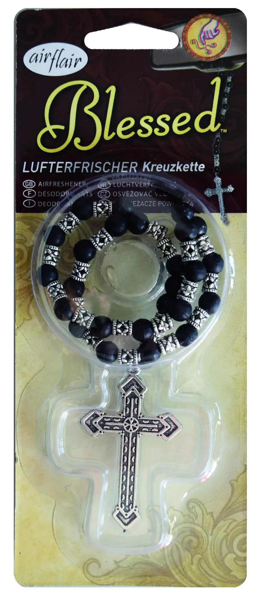 airflair Lufterfrischer Blessed Kreuzkette Moonlit Grove airflair Lufterfrischer Blessed Kreuzkette Moonlit Grove