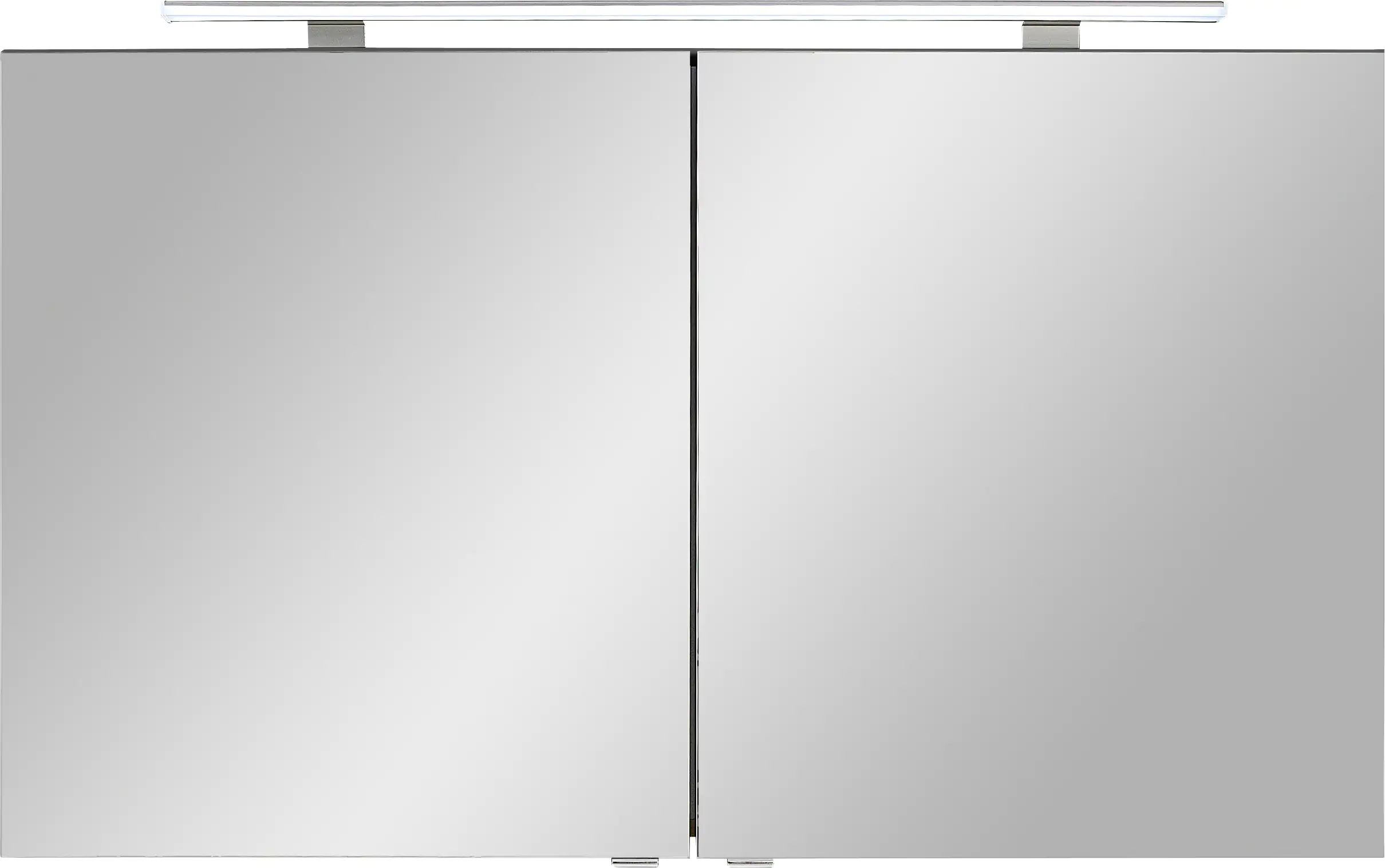 Primaster Spiegelschrank Düsseldorf mit Beleuchtung grau 120 x 70 cm