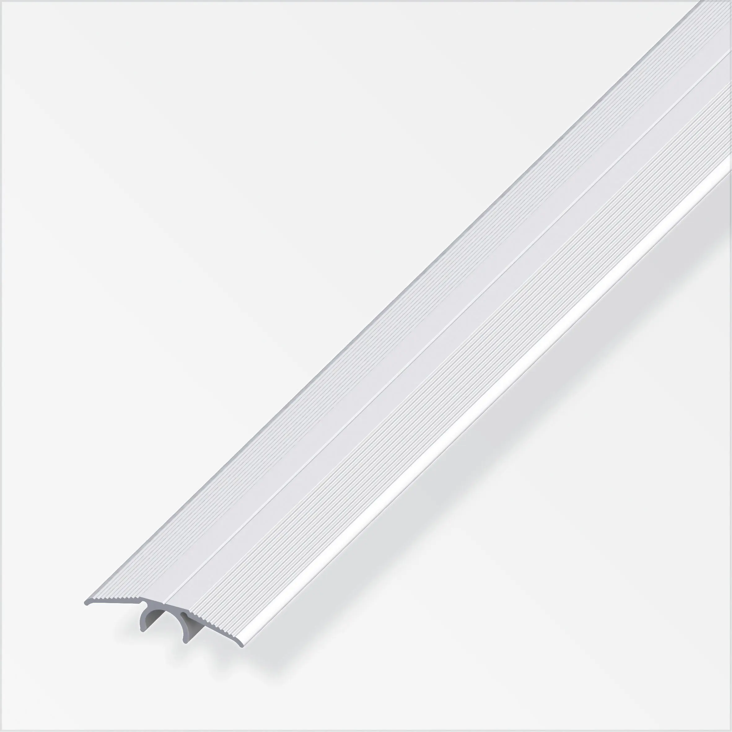 alfer Übergangs-Profil 2 m, 33 mm Aluminium eloxiert silber