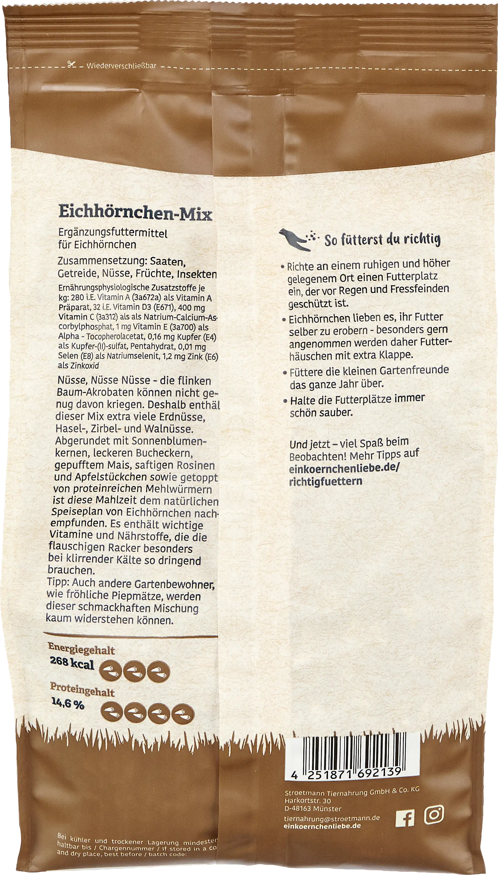 Elles Eichhörnchen-Mix 600 g