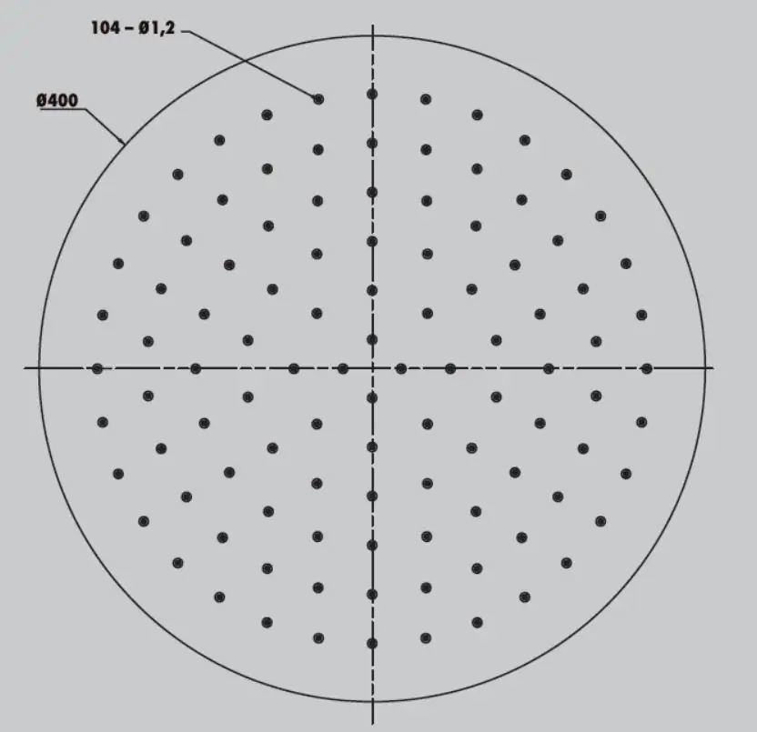 Primaster Kopfbrause Davao chrom Ø 40 cm Primaster Kopfbrause Davao chrom Ø 40 cm